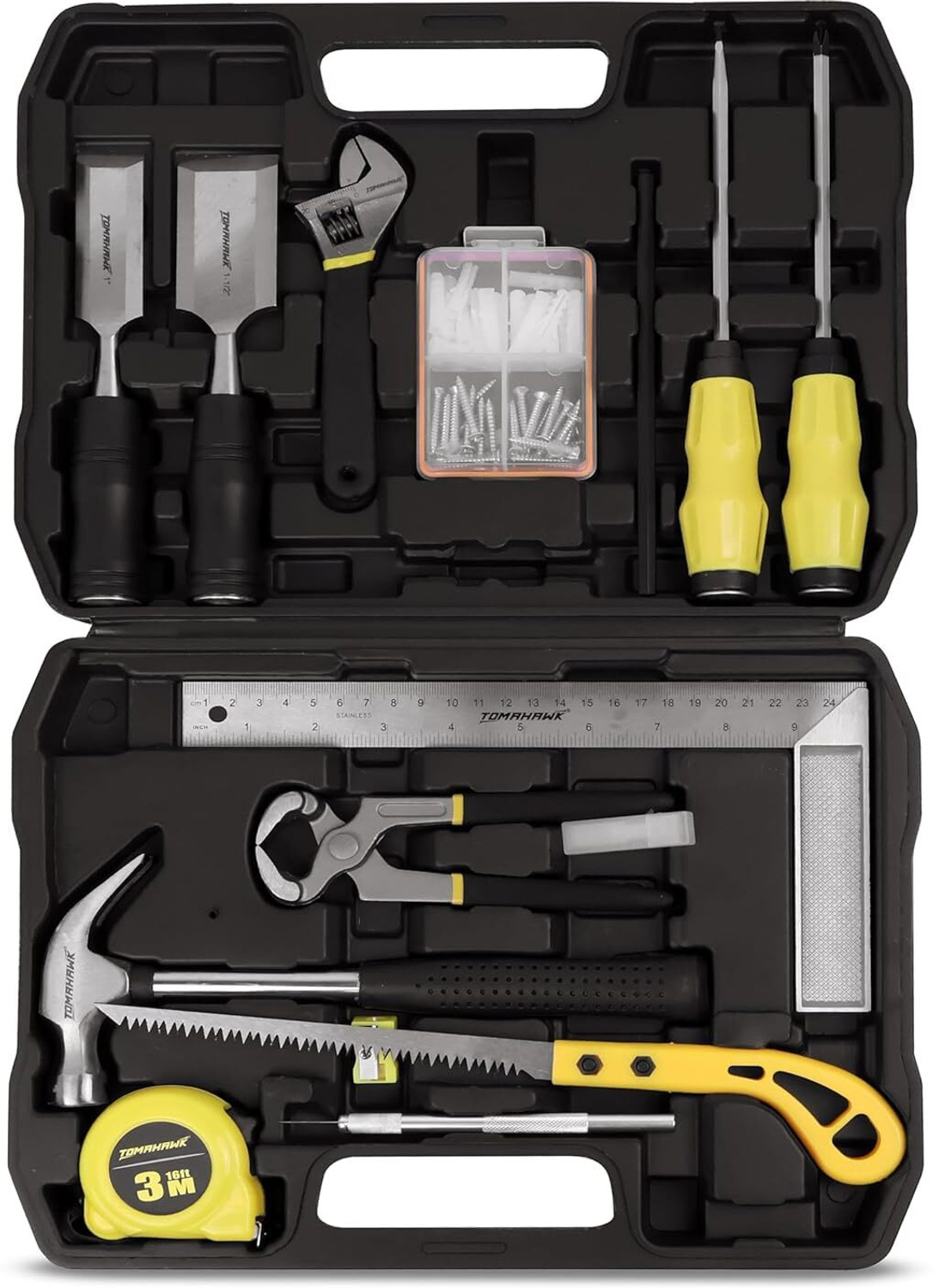Image of Dazzel Flex 10 Pcs Tool Kit Wrench Socket Spanner Set Automobile Car and Bike Repair Tool Bo Vehicle Tool Kit