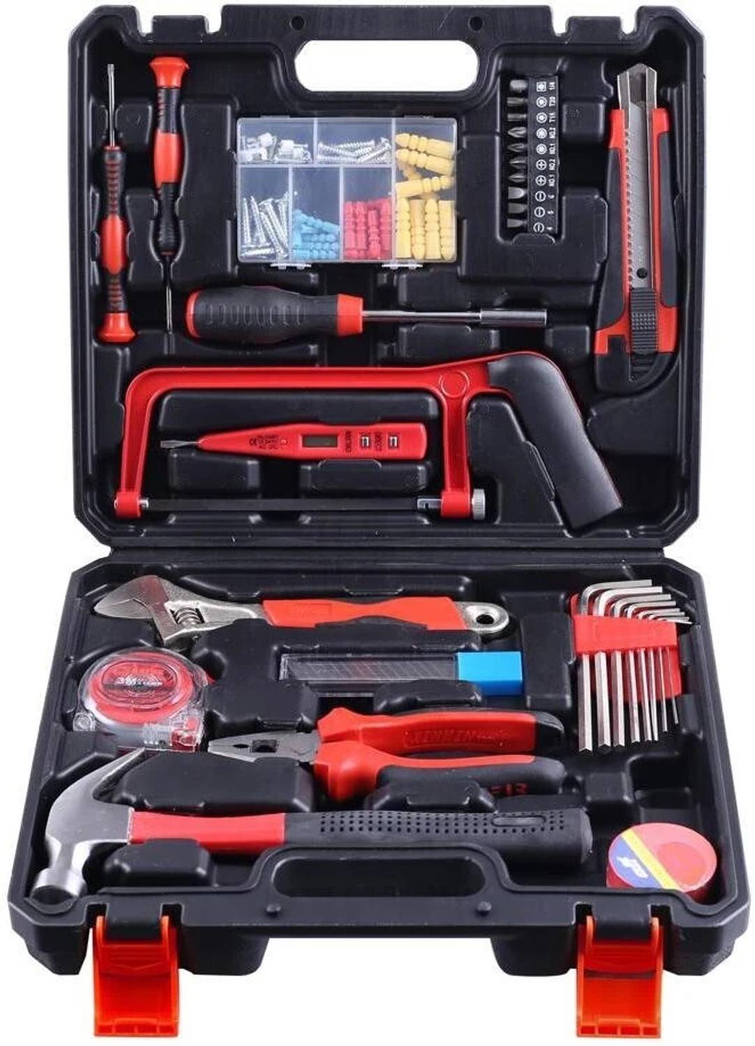 TOOLS TYPE-C QUAD フィン ブラック/レッド4枚セット fht-904-35-foster-original-