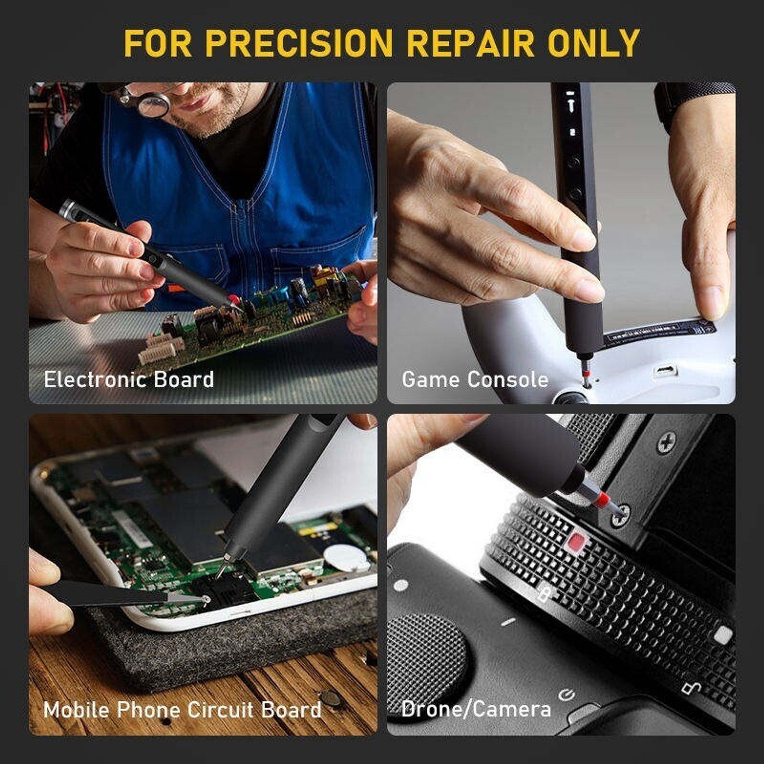 Image of HENGLOBE 48 in 1 SCREWDRIVER AND TOOLKIT SET Combination Screwdriver Set Hand Tool Kit Hand Tool Kit