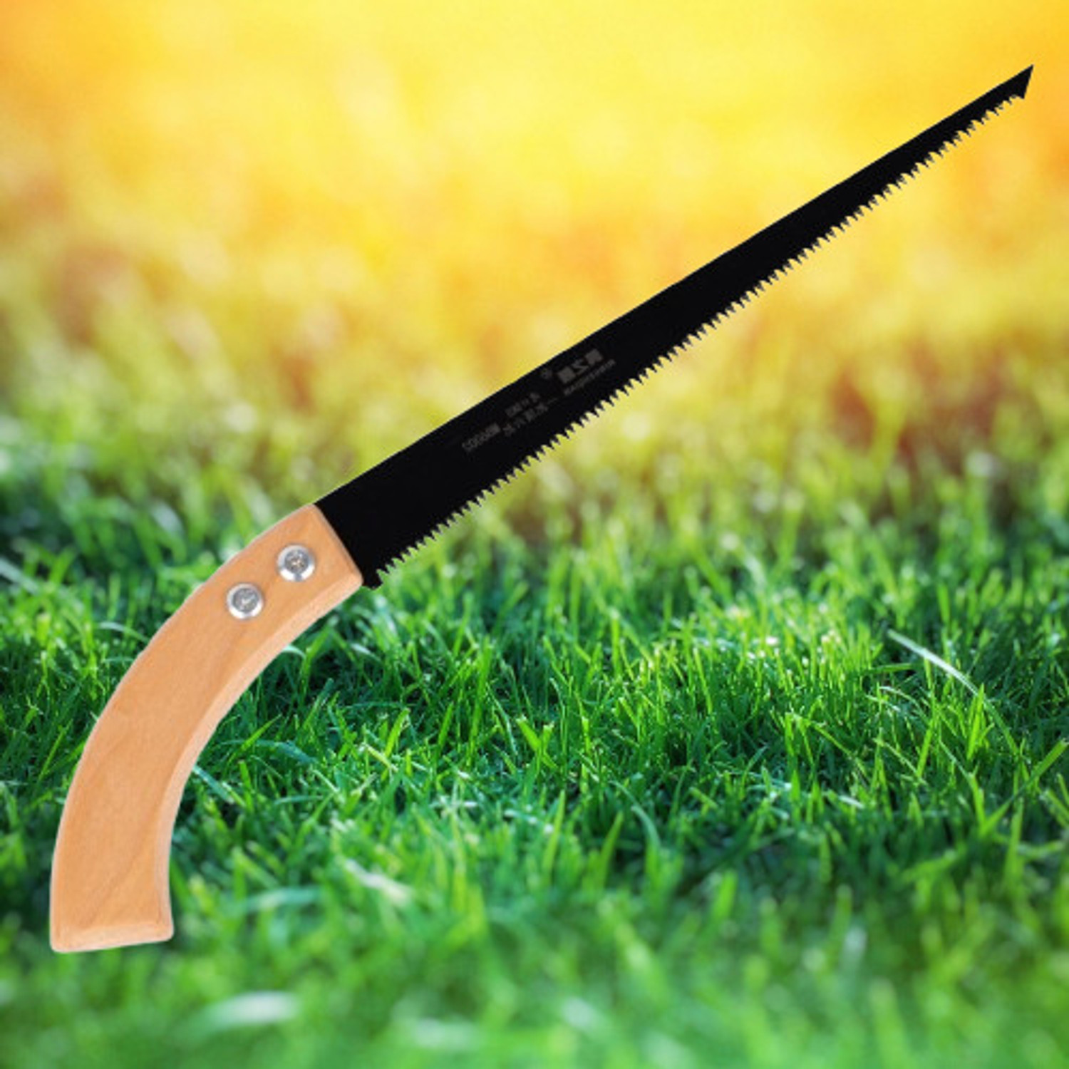 Image of EXCECAR Wooden Handle Hand Saw for Wood Cutting,Sharp Serrated Steel Blade Carpentry Saw Hand Tool Kit (1 Tools)