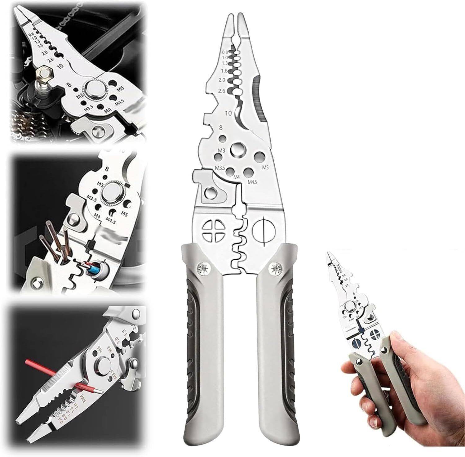ALYRATOOLS Electric Wire Plier Hand Tool Kit