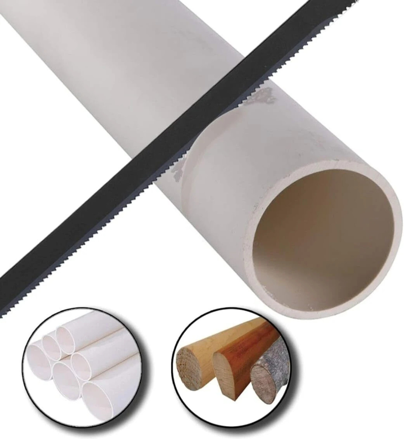 Image of ZIODIC 6 inch Junoir Frame With Blade (6 Inch -Silver Color) with 10 blades Power & Hand Tool Kit