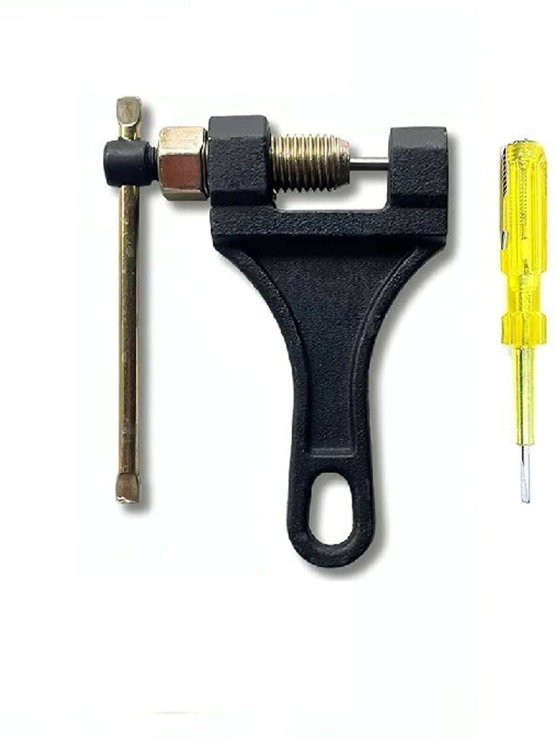 ASAONE Bike Chain Breaker Link Removal Splitter Chain Cutter Riveting 420-530 Tools Hand Tool Kit