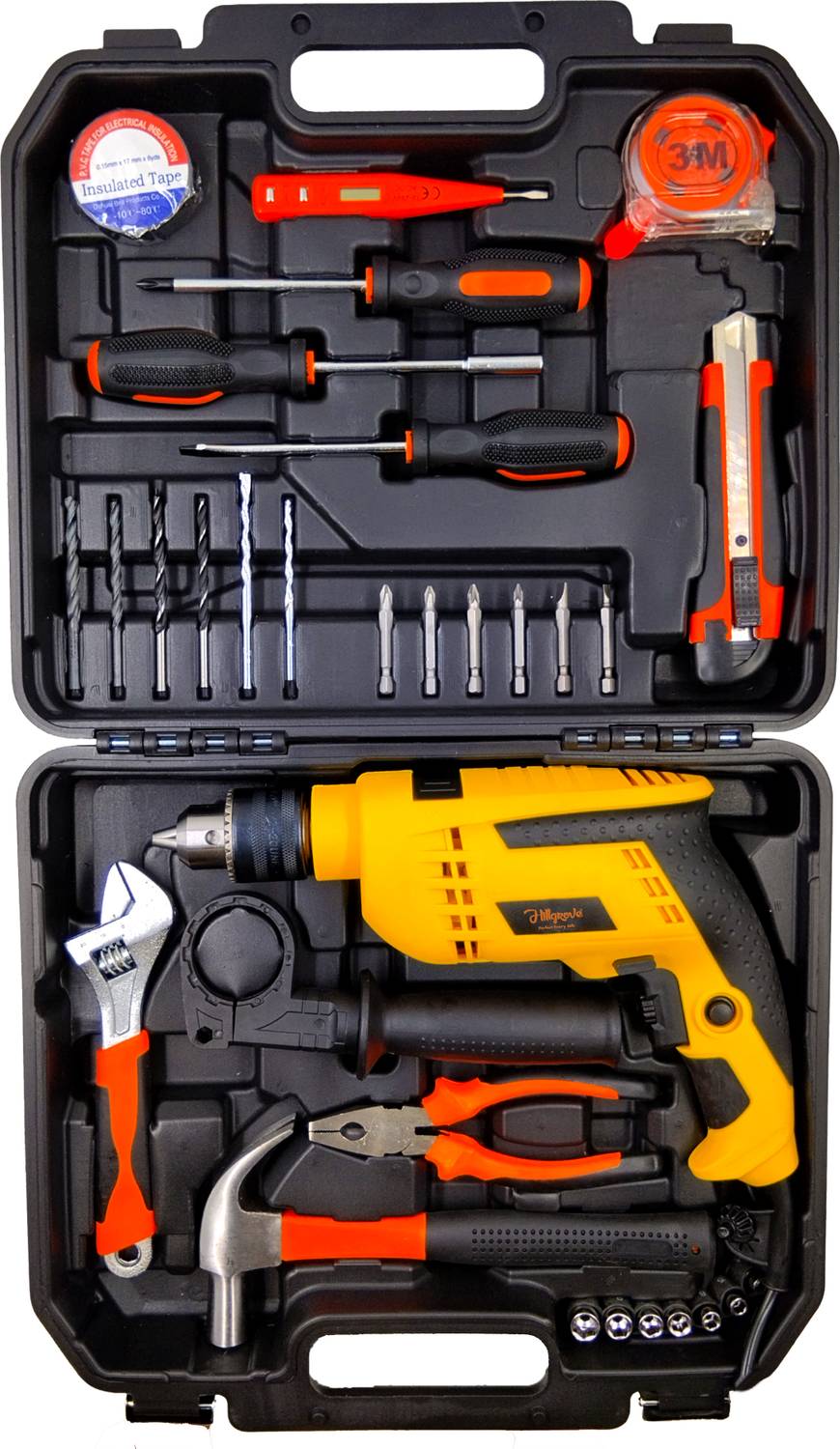 Hillgrove HGCM1382M2 13mm Power Drill Kit