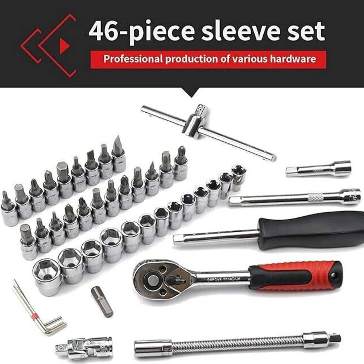 BVMART 46-Piece Tool Kit - Image 2