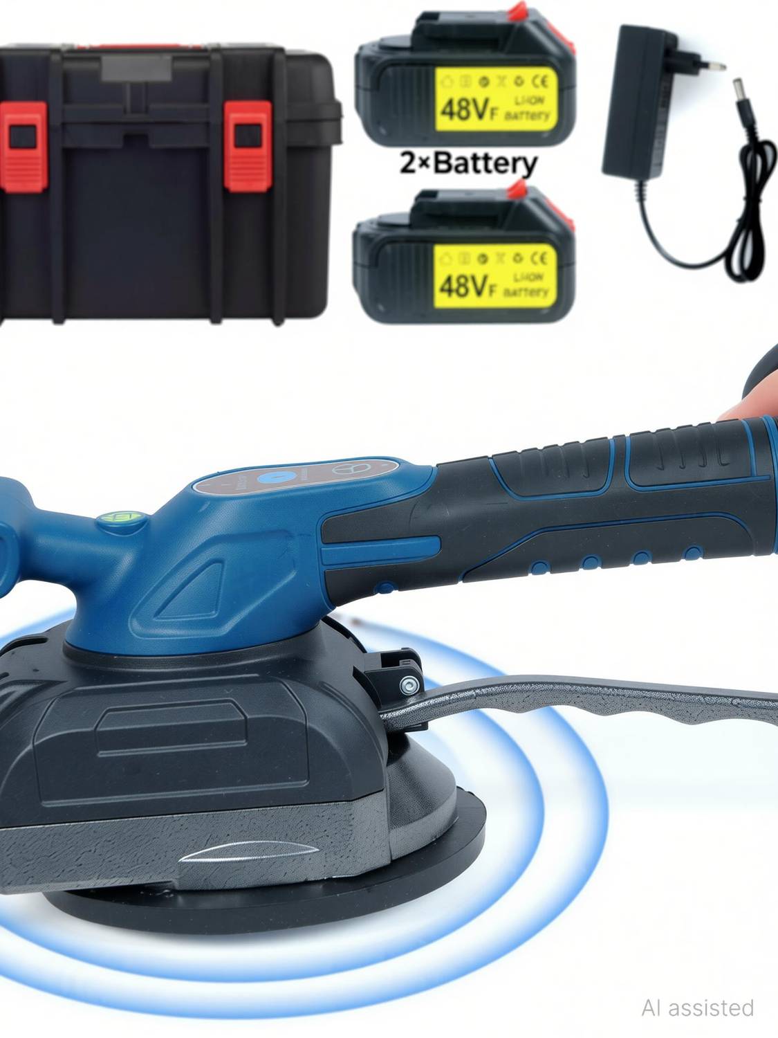 purvish Cordless Tile Vibrator - Image 2