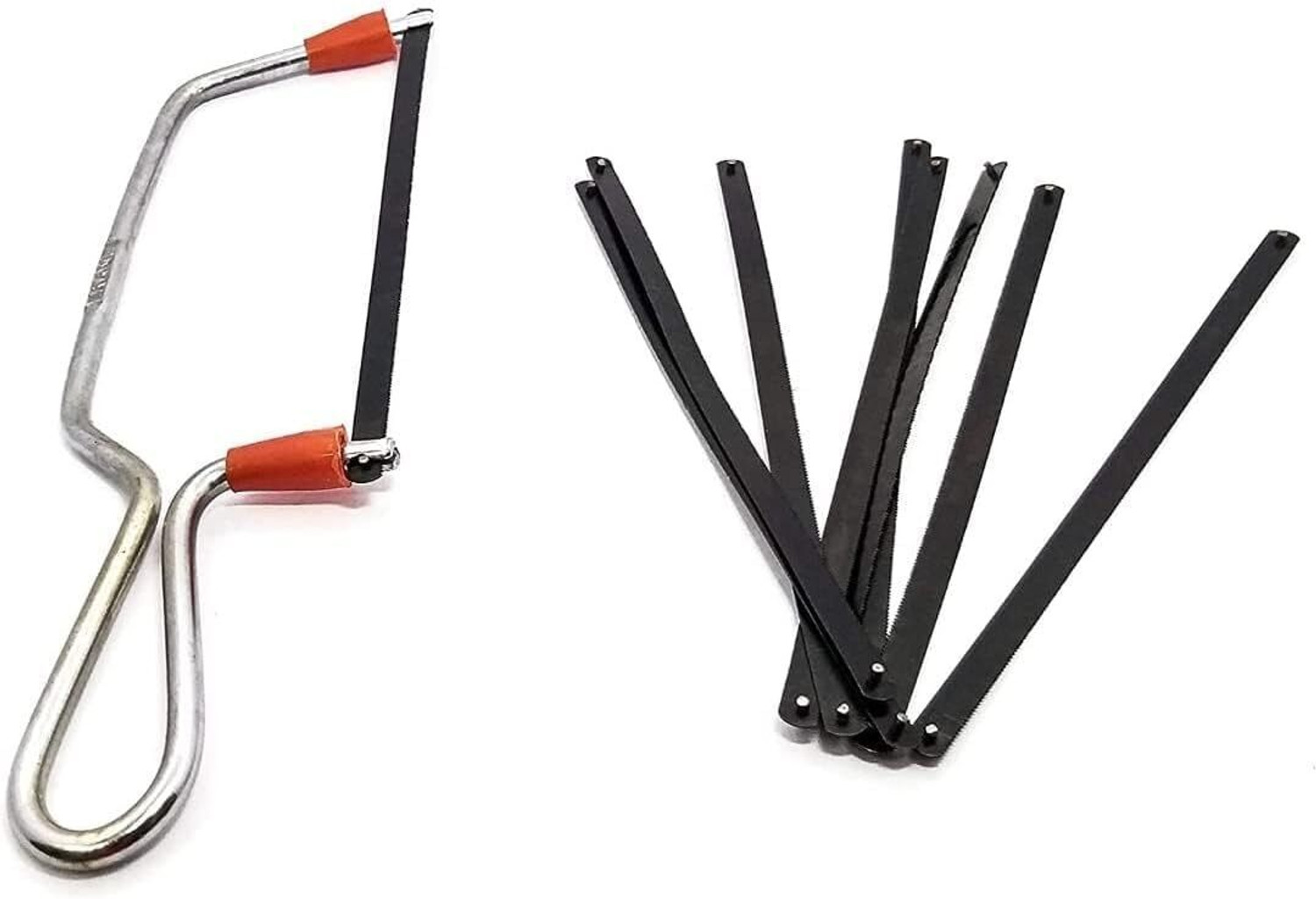 Image of ZIODIC 6 inch Junoir Frame With Blade (6 Inch -Silver Color) with 10 blades Power & Hand Tool Kit