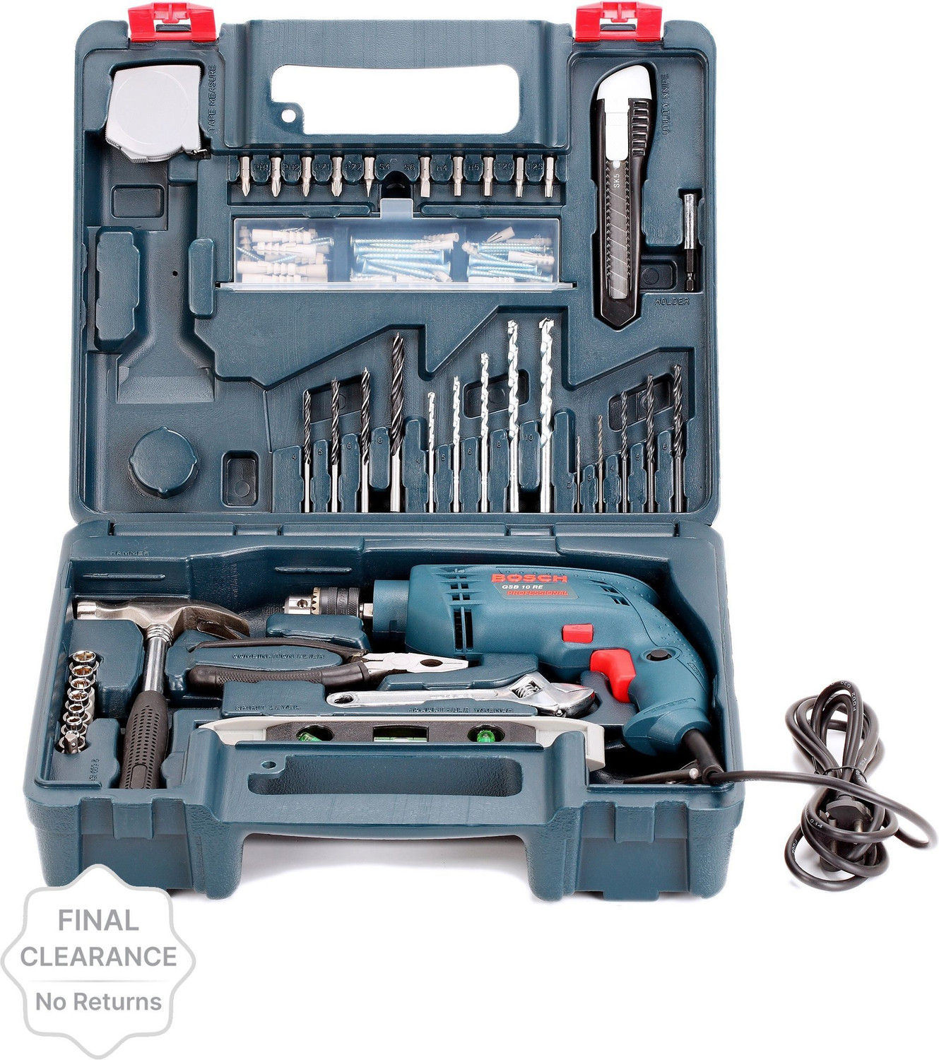 Image of BOSCH GSB 10 RE Kit Power & Hand Tool Kit