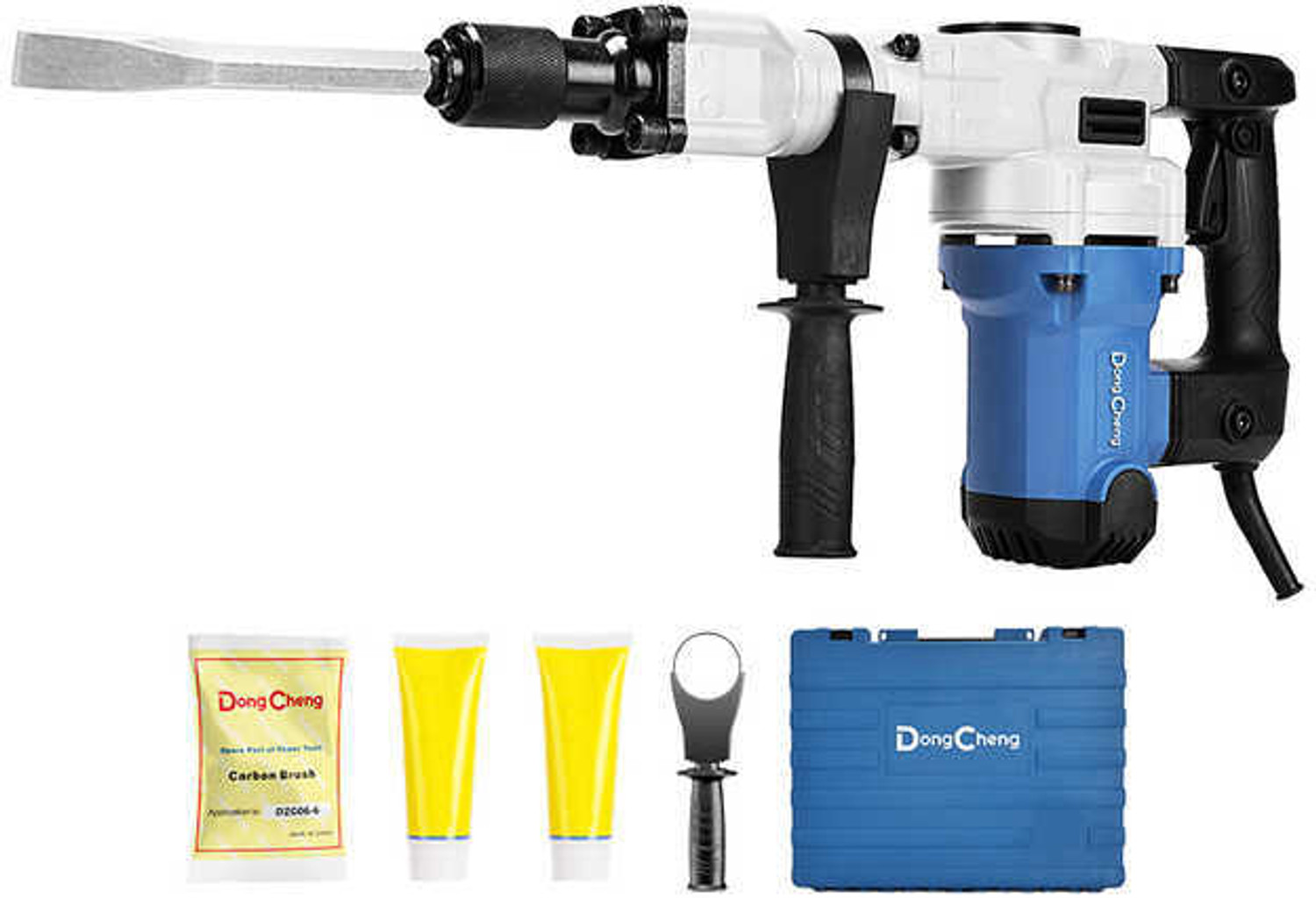 Image of Dongcheng DZG06-6S Demolition Hammer, 1400WATT,16.8J IMPACT ENERGY,HEAVY DUTY MACHINE Angle Drill