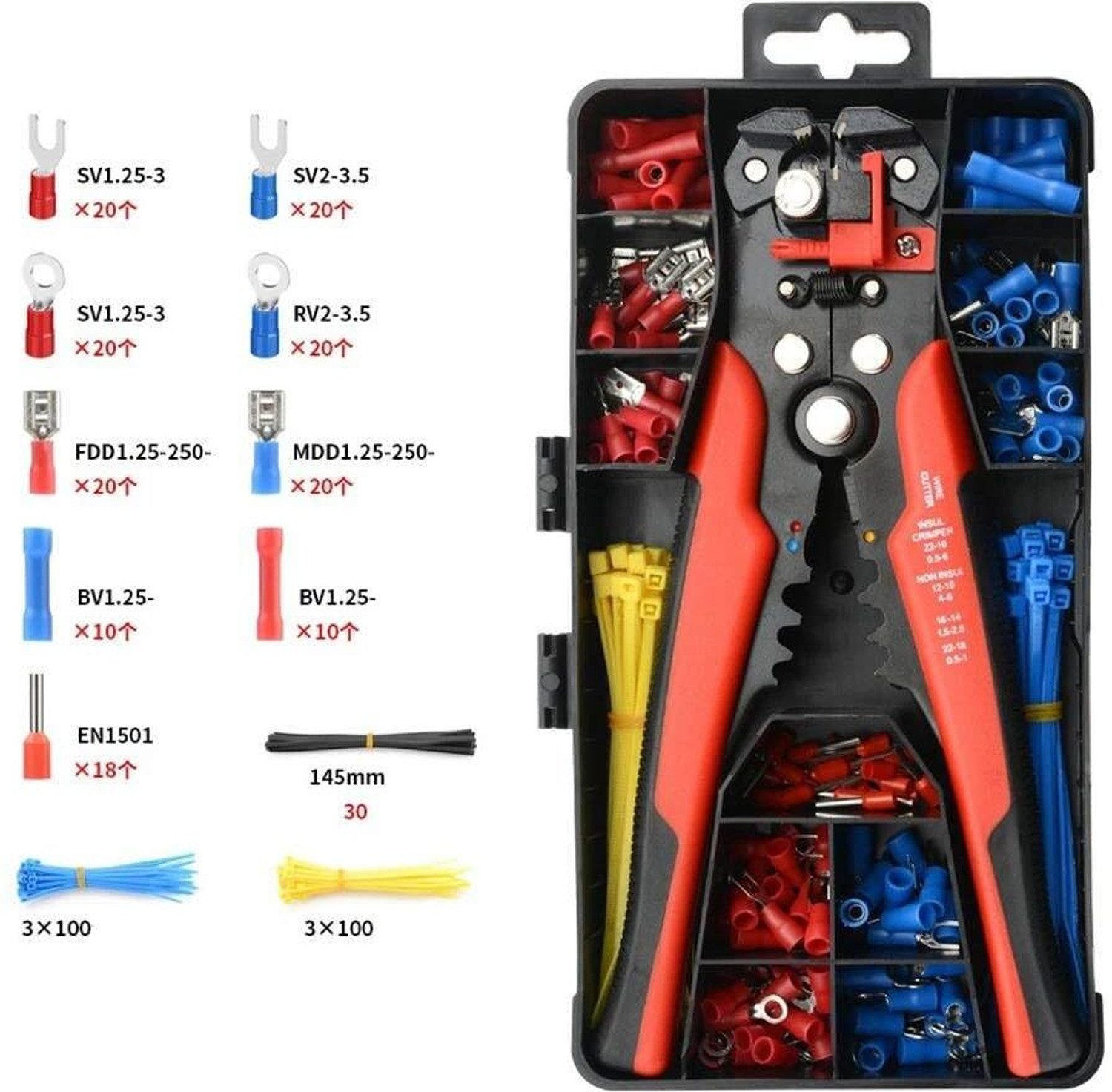 Image of Zomei Wire Stripping Pliers Special Tools For Electrical Purposes Automatic Pigtail Wire Connector