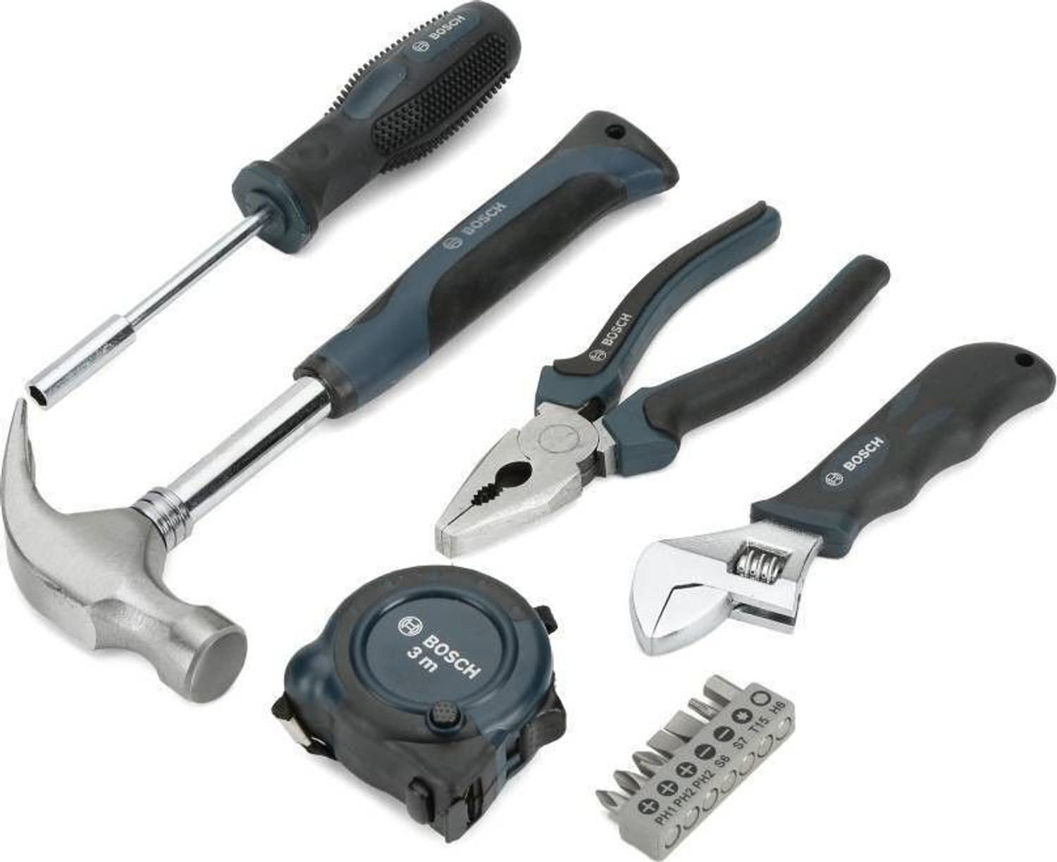 Image of BOSCH 12 PIECE ( 2607002791 ) Hand Tool Kit
