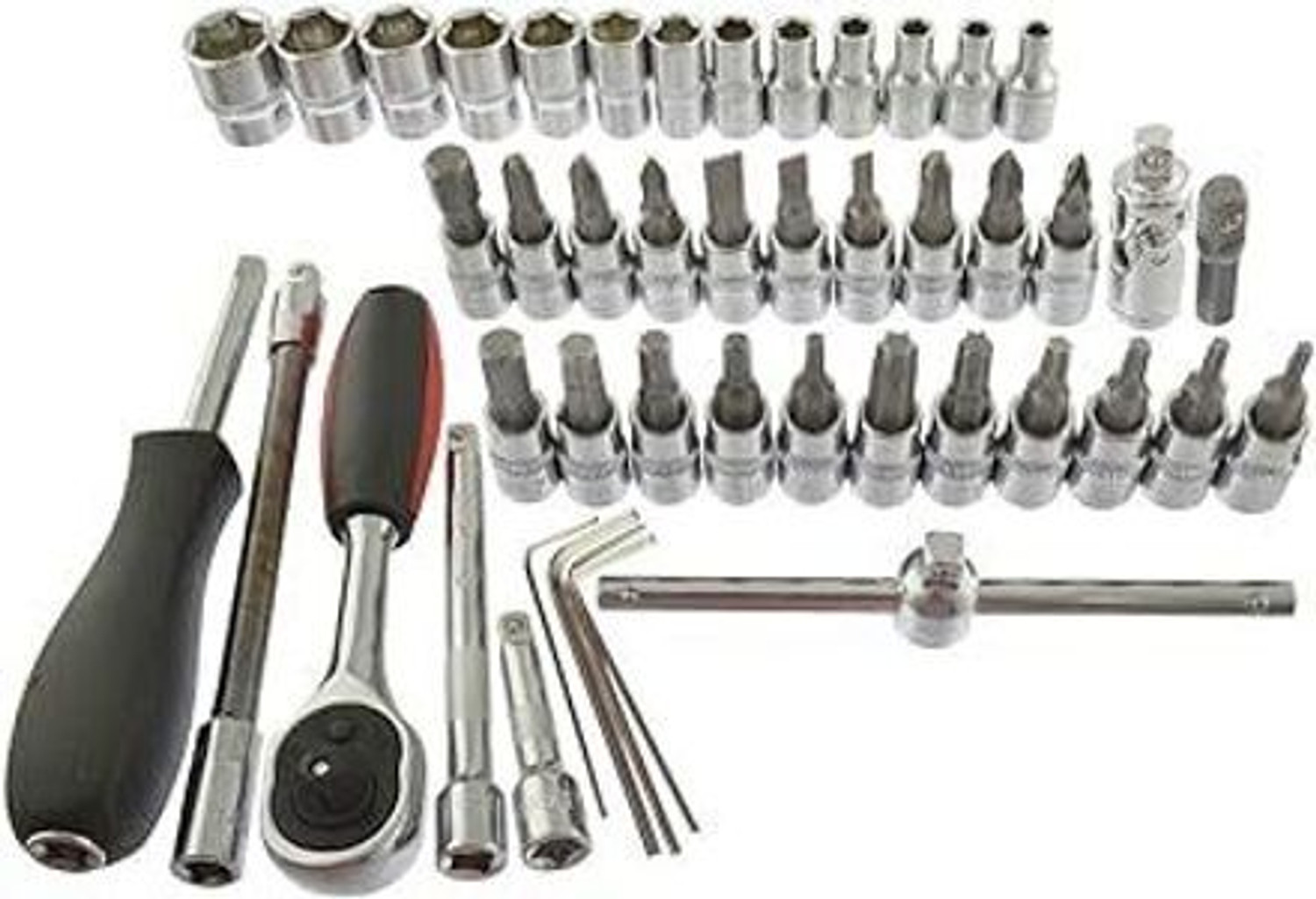 Image of romj 46 in 1 Pcs Tool Kit & Screwdriver Multi Purpose Combination Tool Case Precision Power & Hand Tool Kit