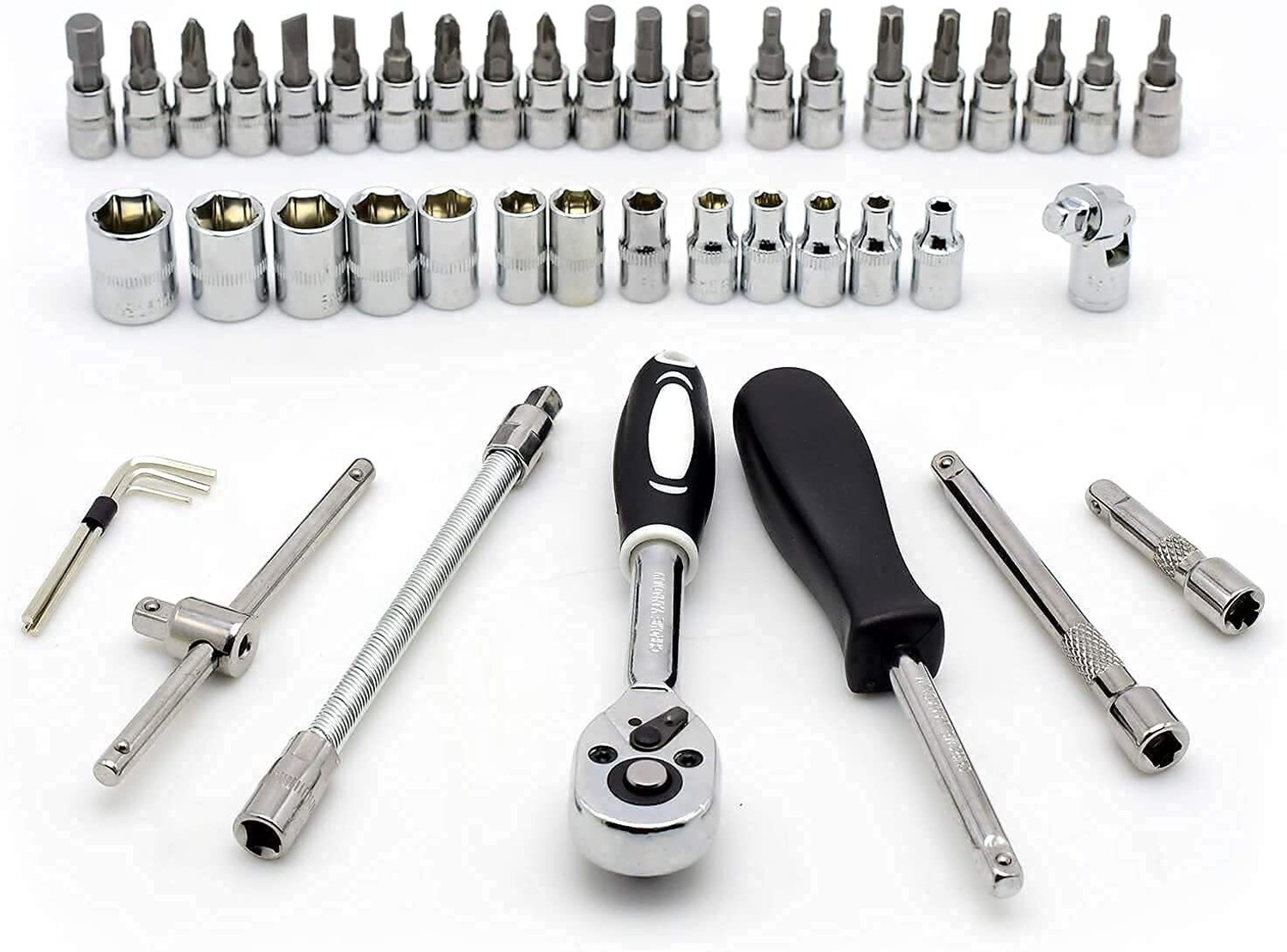 Image of EUHOMI 46 In 1 Tools Screwdriver Set 46 Pcs Tools Kits 0-60 Combination Screwdriver Set