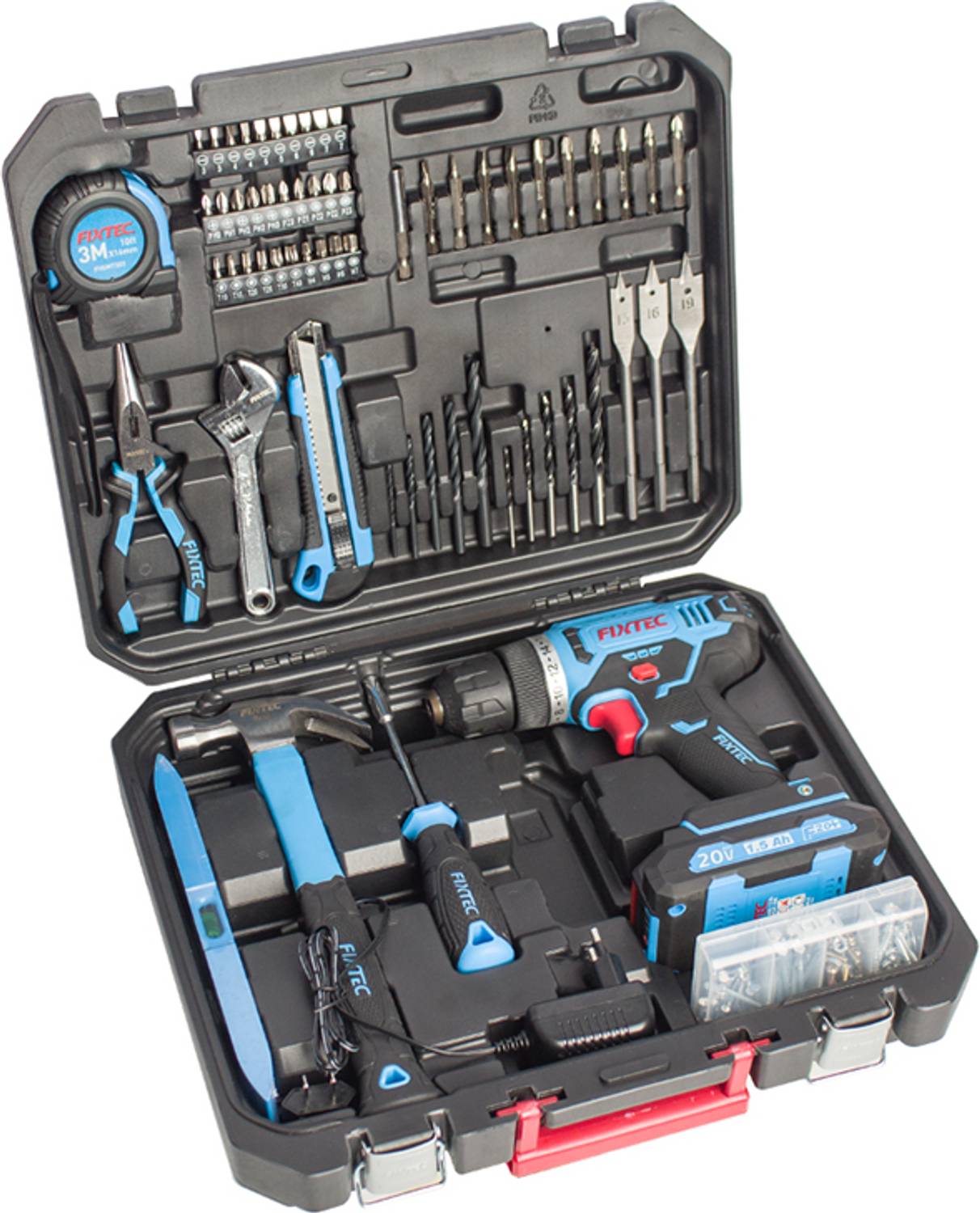 FIXTEC FCD2001X-221 Power & Hand Tool Kit Price in India - Buy