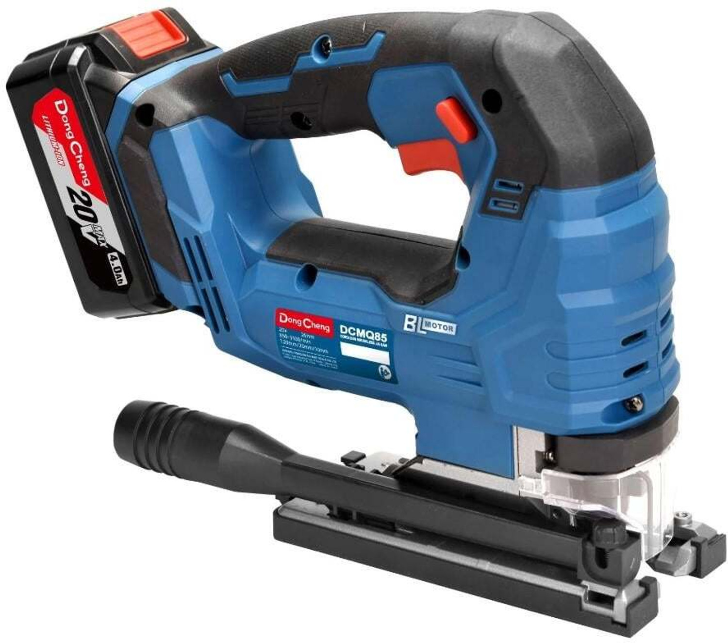 Image of Dongcheng CORDLESS BRUSHLESS JIG SAW 3.34 INCHCUTTING 20V MAX LI-ION BATTERY & CHARGER Power & Hand Tool Kit