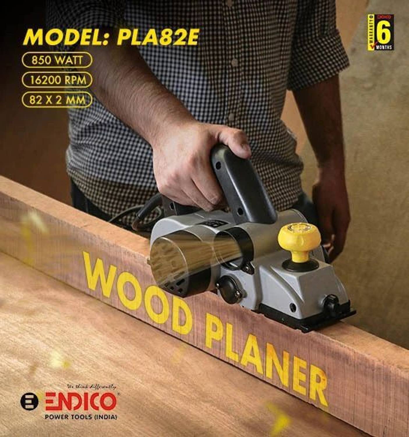 endico PLA82E Corded Planer - Image 3