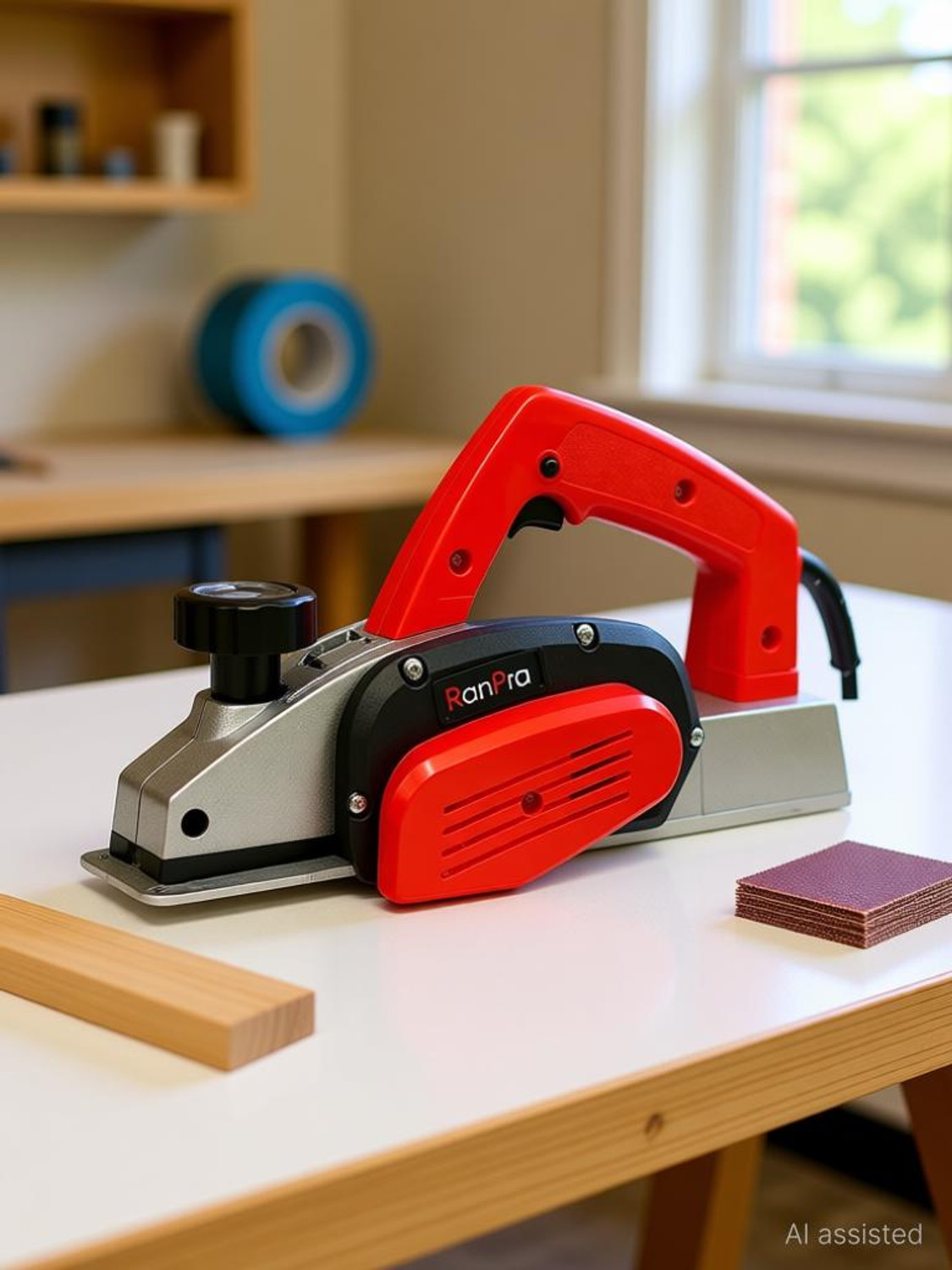 Image of RanPra 82MM Electric Wood Power Planer Machine Corded Planer