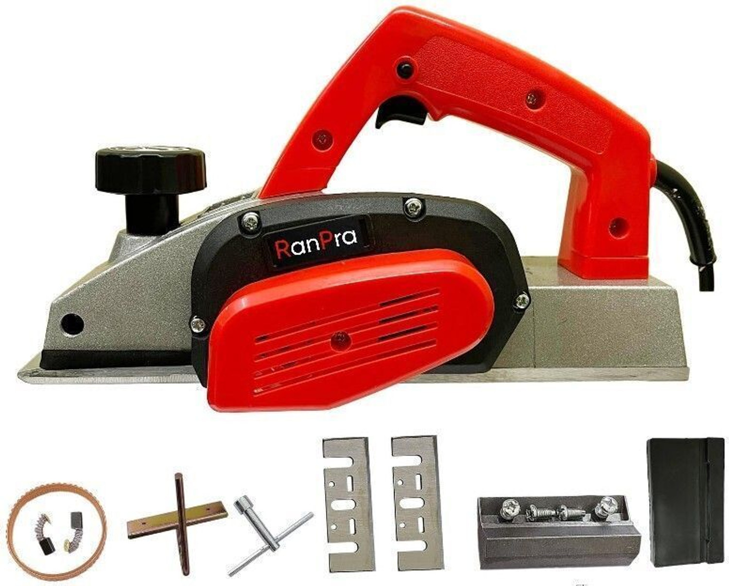 Image of RanPra 82MM Electric Wood Power Planer Machine Corded Planer
