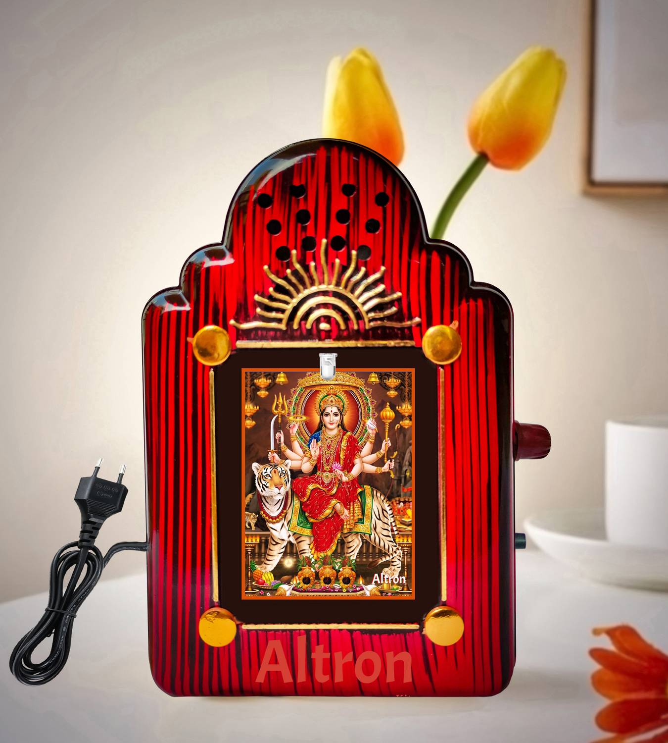 Altron Ambe Matay Namah Mantra 34 in 1 Chanting Machine Mantra Musical Chanting Box Prayer Kit