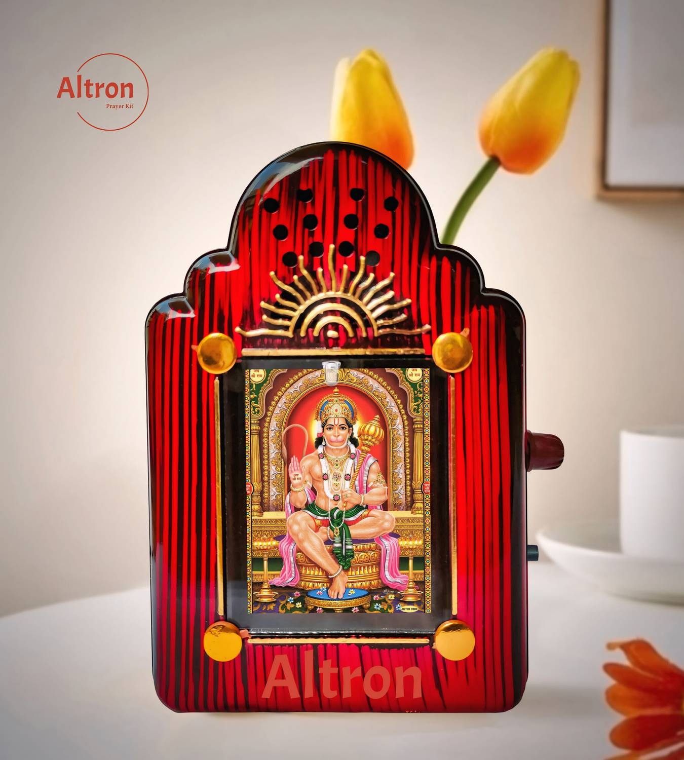 Altron Hanuman Chalisa Full Mantra 9 in 1 Chanting Machine Mantra Musical Chanting Box Prayer Kit