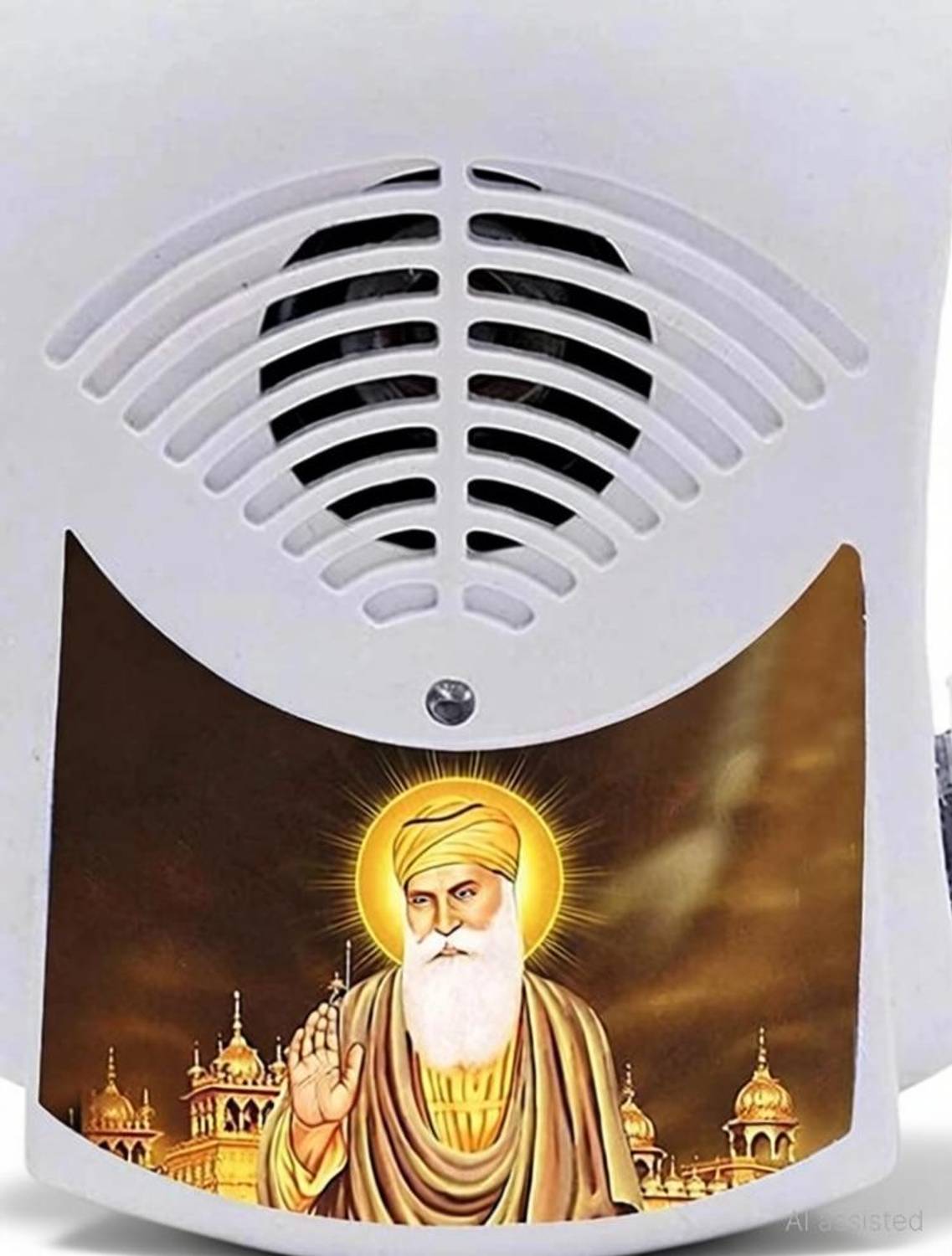 Adiohub Electric Mantra Plug & Play Electric Sikh Religious Waheguru Chanting Bell Prayer Kit