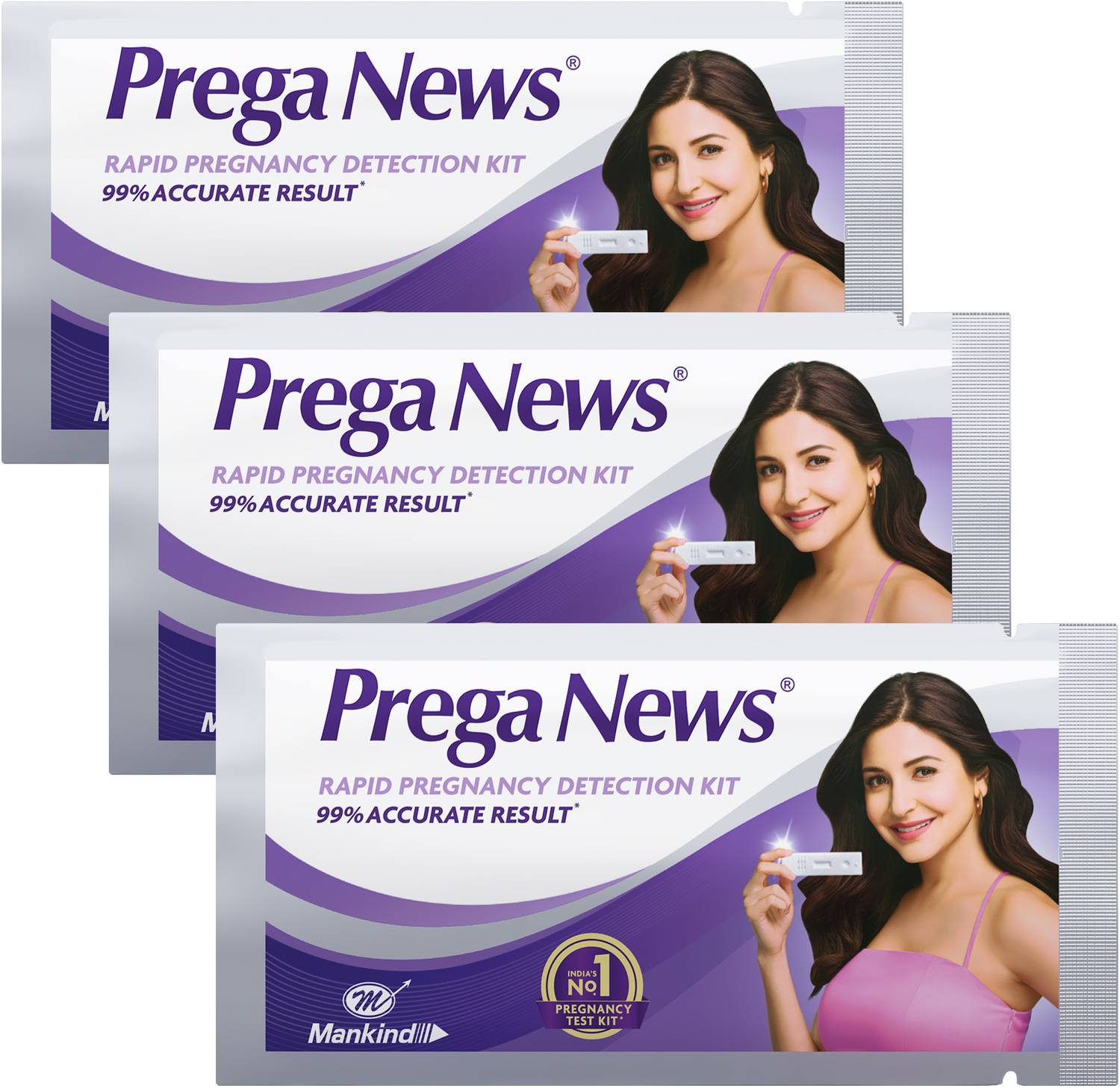 MANKIND Prega news one step urine HCG Digital Pregnancy Test Kit