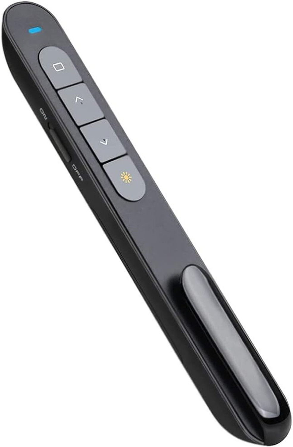 Image of spincart USB Wireless Presentation Remote, PowerPoint Remote PPT Clicker Slide Changer Laser Pointer Presenter