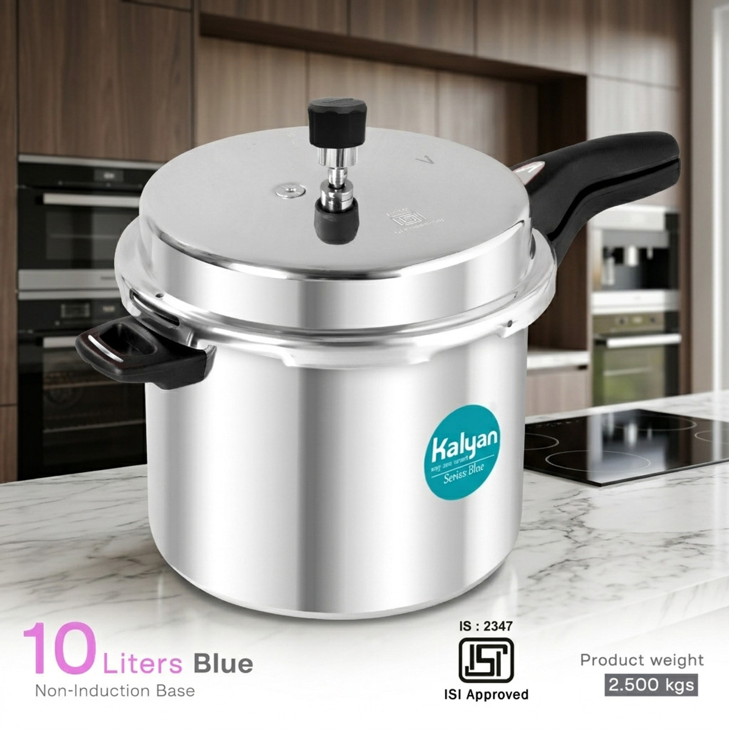 Image of Kalyan Classic 10 L Outer Lid Pressure Cooker