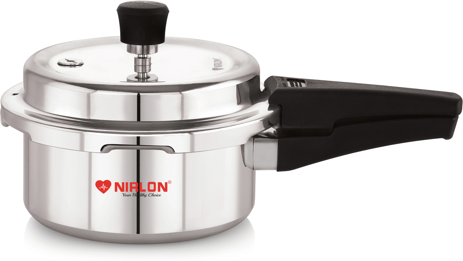 Image of NIRLON Supreme cooker 2 L Induction Bottom Pressure Cooker (Aluminium)