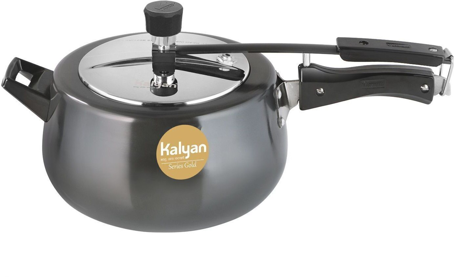 Image of Kalyan Belly 5.5 L Inner Lid Induction Bottom Pressure Cooker