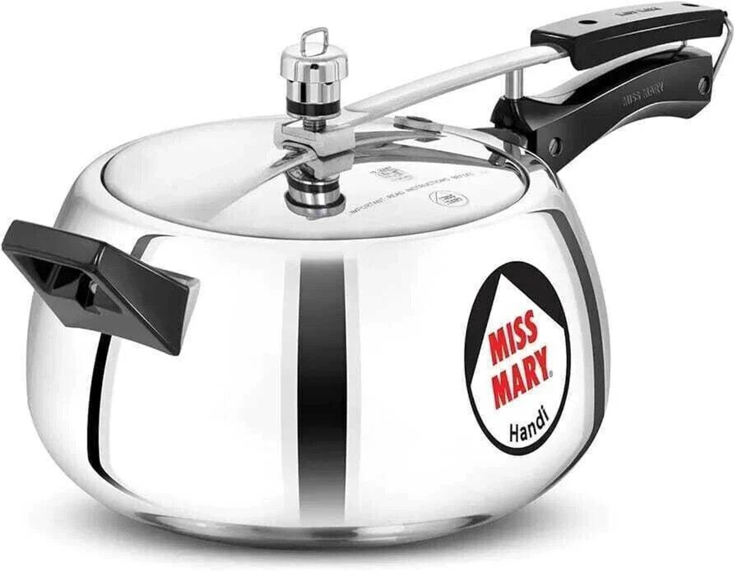 Image of Hawkins Miss Mary Pressure Cooker, Inner Lid Cooker 5 L Inner Lid Pressure Cooker