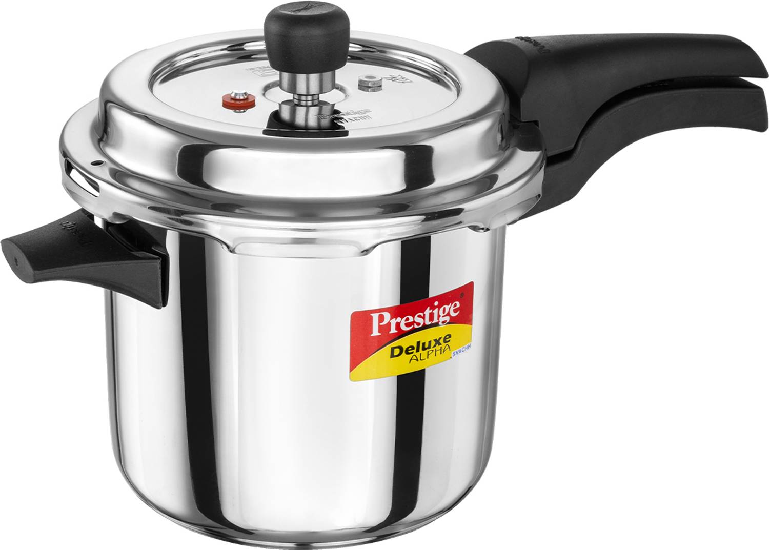 Prestige Deluxe Alpha Svachh 3.5 L Outer Lid Induction Bottom Pressure Cooker