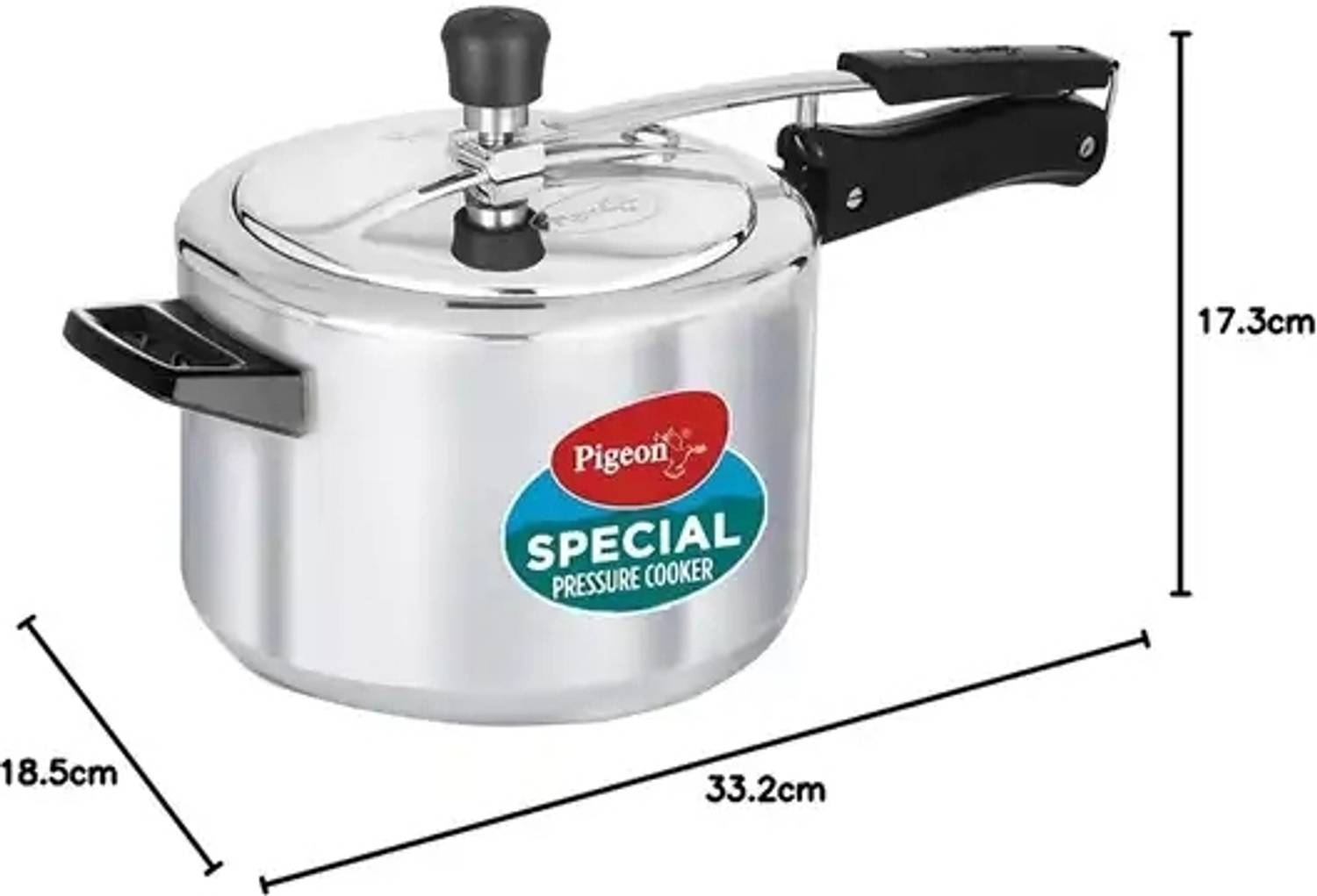 Raj 3.5L Pressure Cooker - Image 3