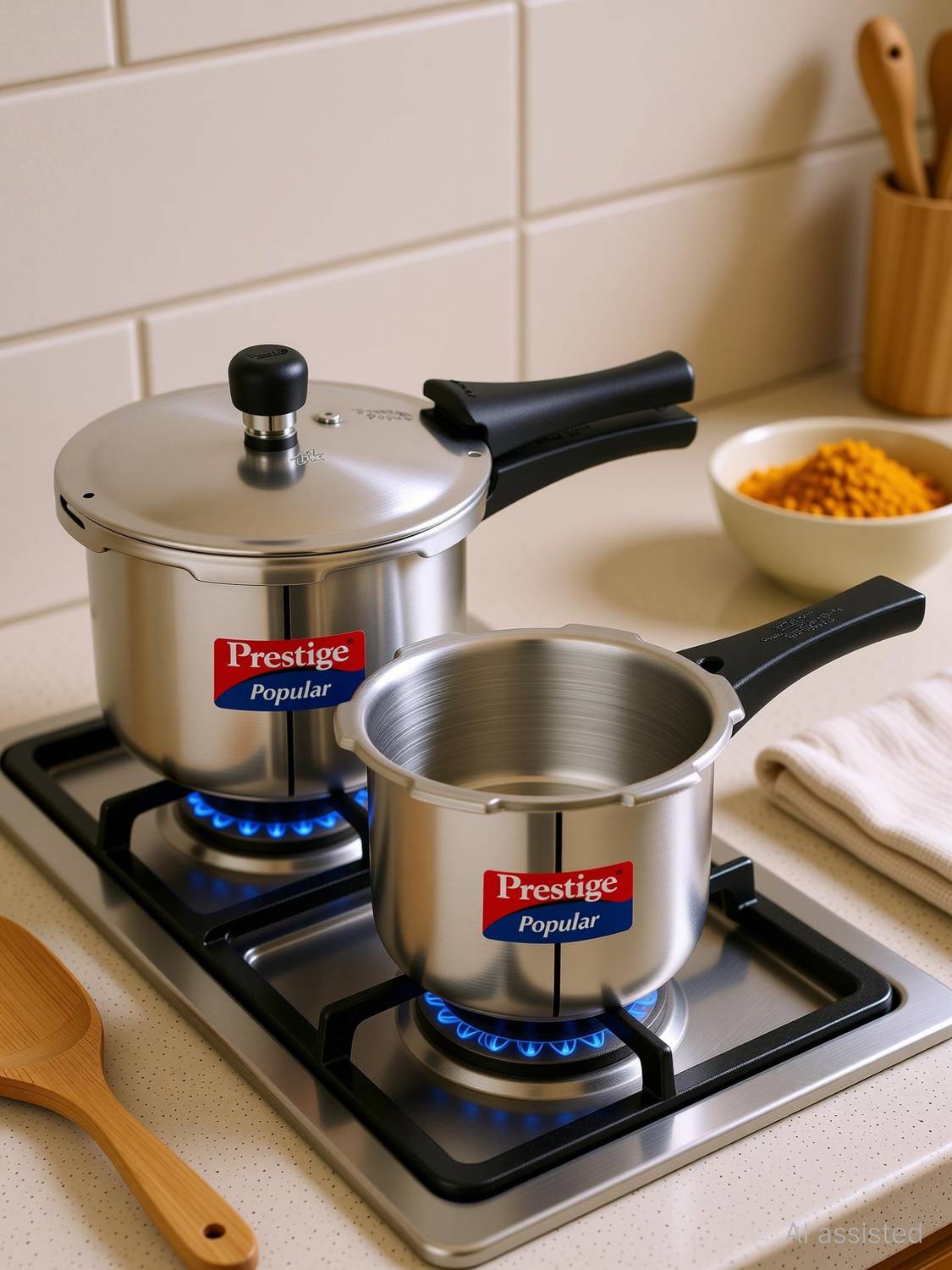 Prestige 3L, 2L Pressure Cooker Pack Pack of 3 - Image 1