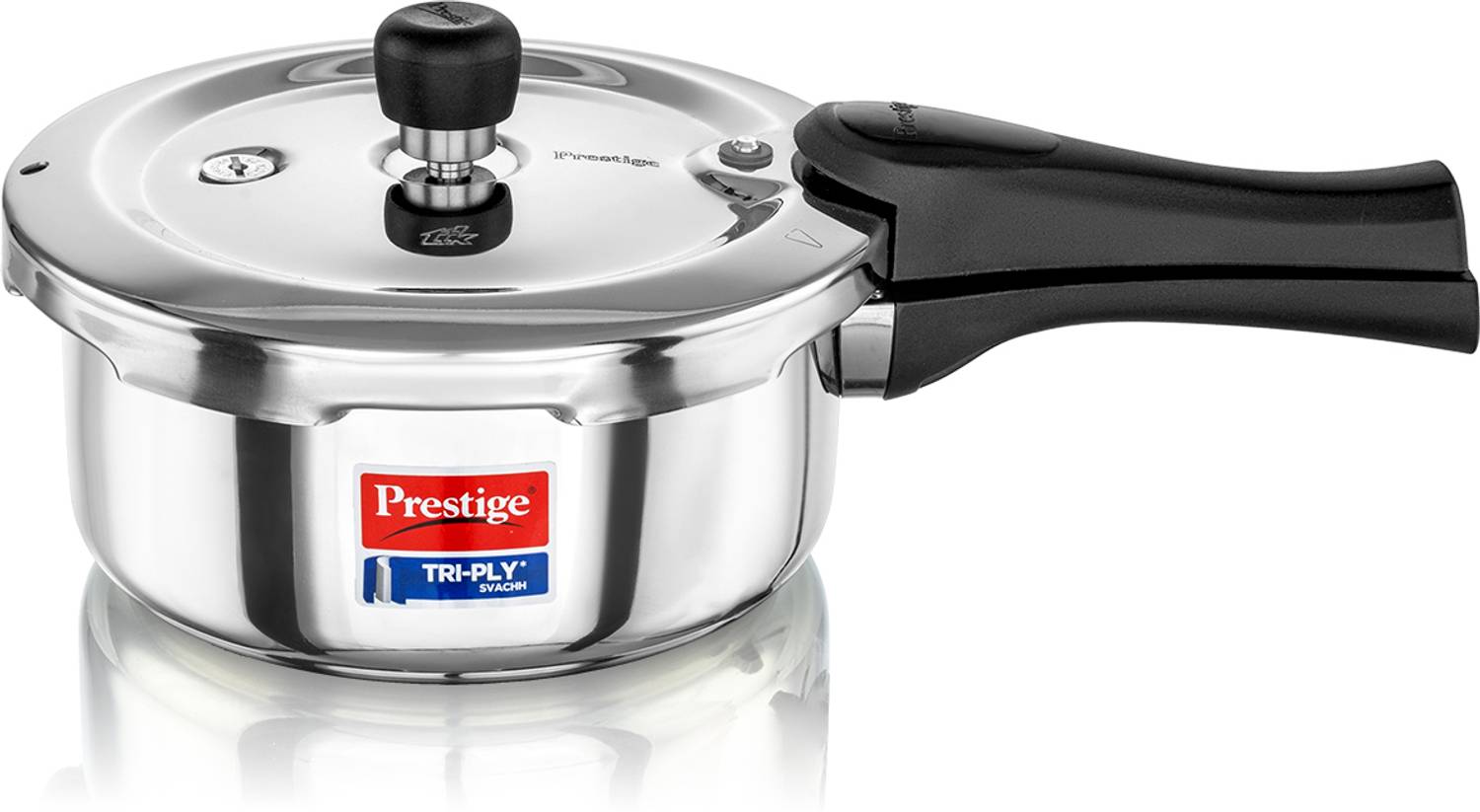 Prestige Svachh Triply 2 L Outer Lid Induction Bottom Pressure Cooker