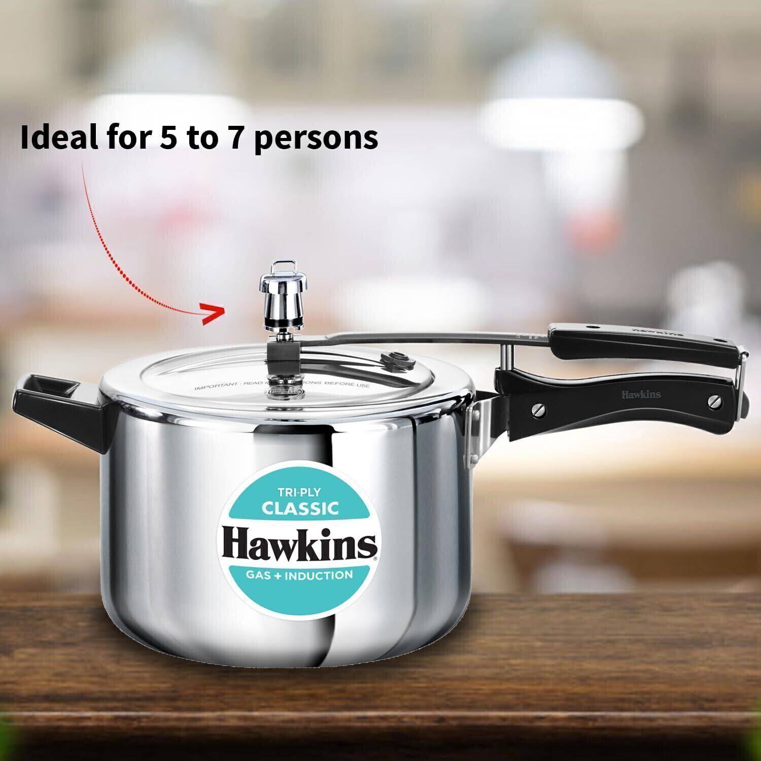 Skyline Tri-Ply Pressure Cooker 5.5 Ltr