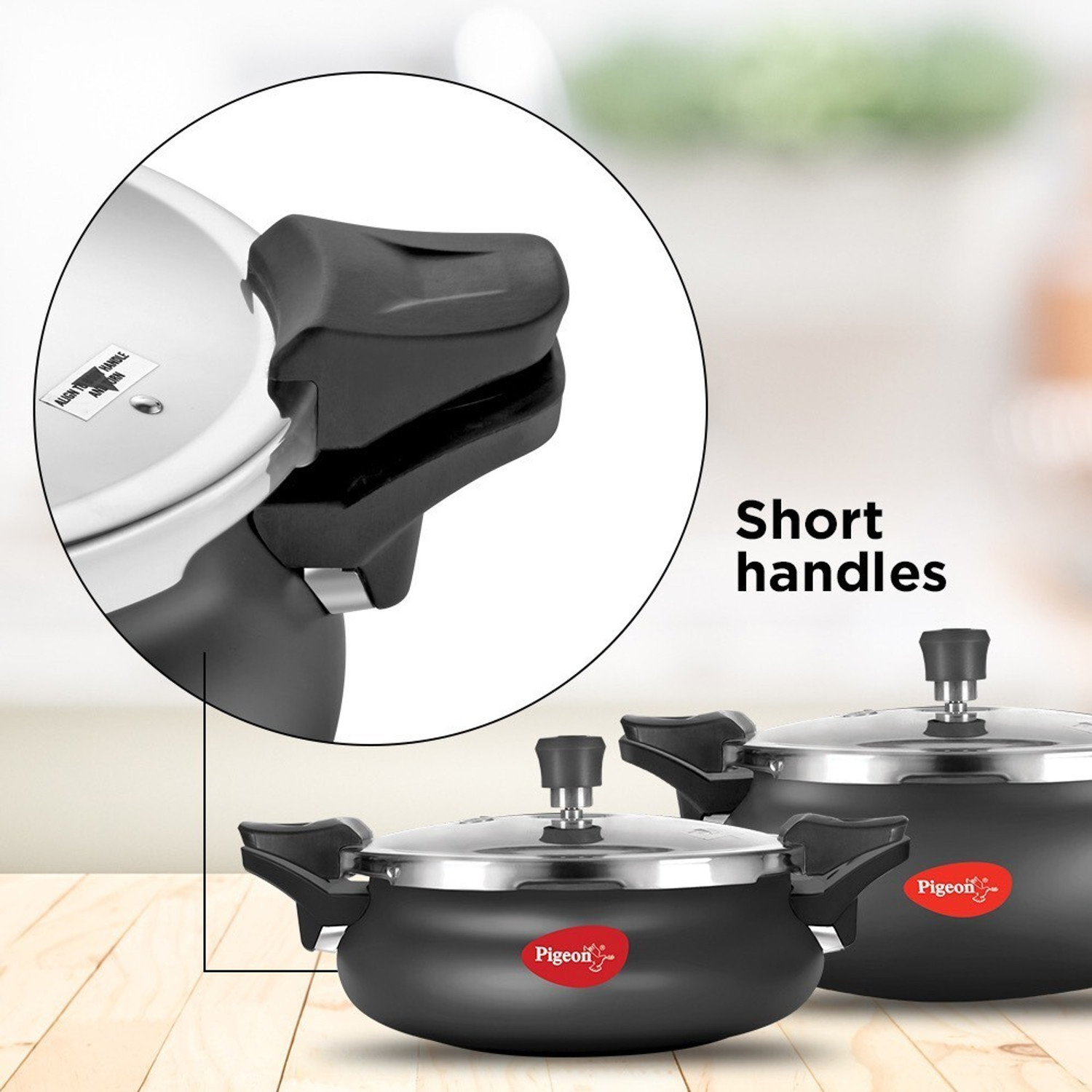 Image of Pigeon by Stovekraft Super Combo and 3 L, 5 L Outer Lid Induction Bottom Pressure Cooker