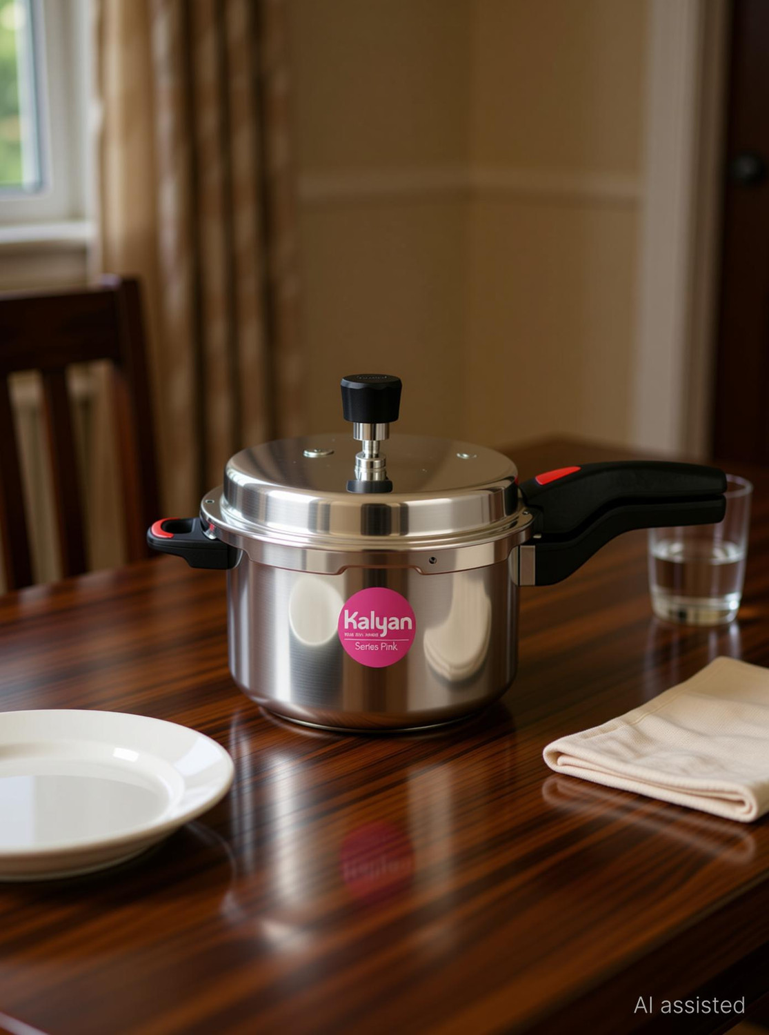 Image of Kalyan Combipack 2 L, 3 L, 5 L Outer Lid Pressure Cooker