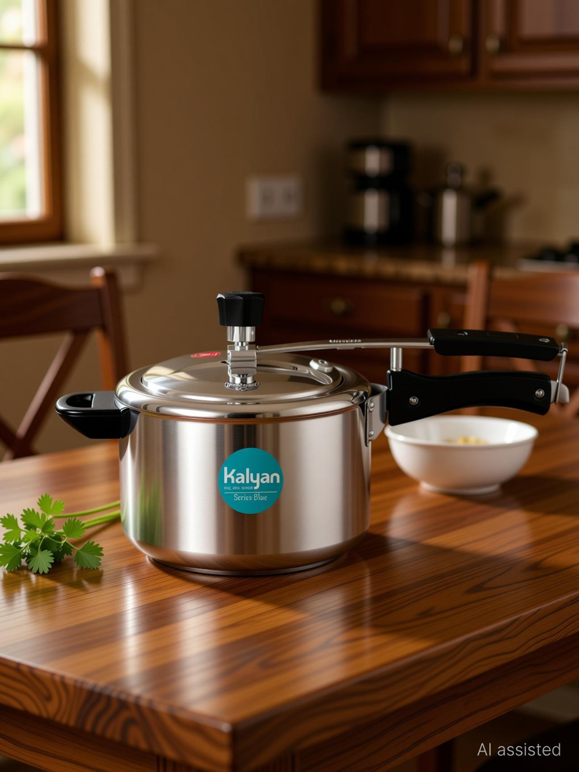 Image of Kalyan Classic 5 L Inner Lid Induction Bottom Pressure Cooker