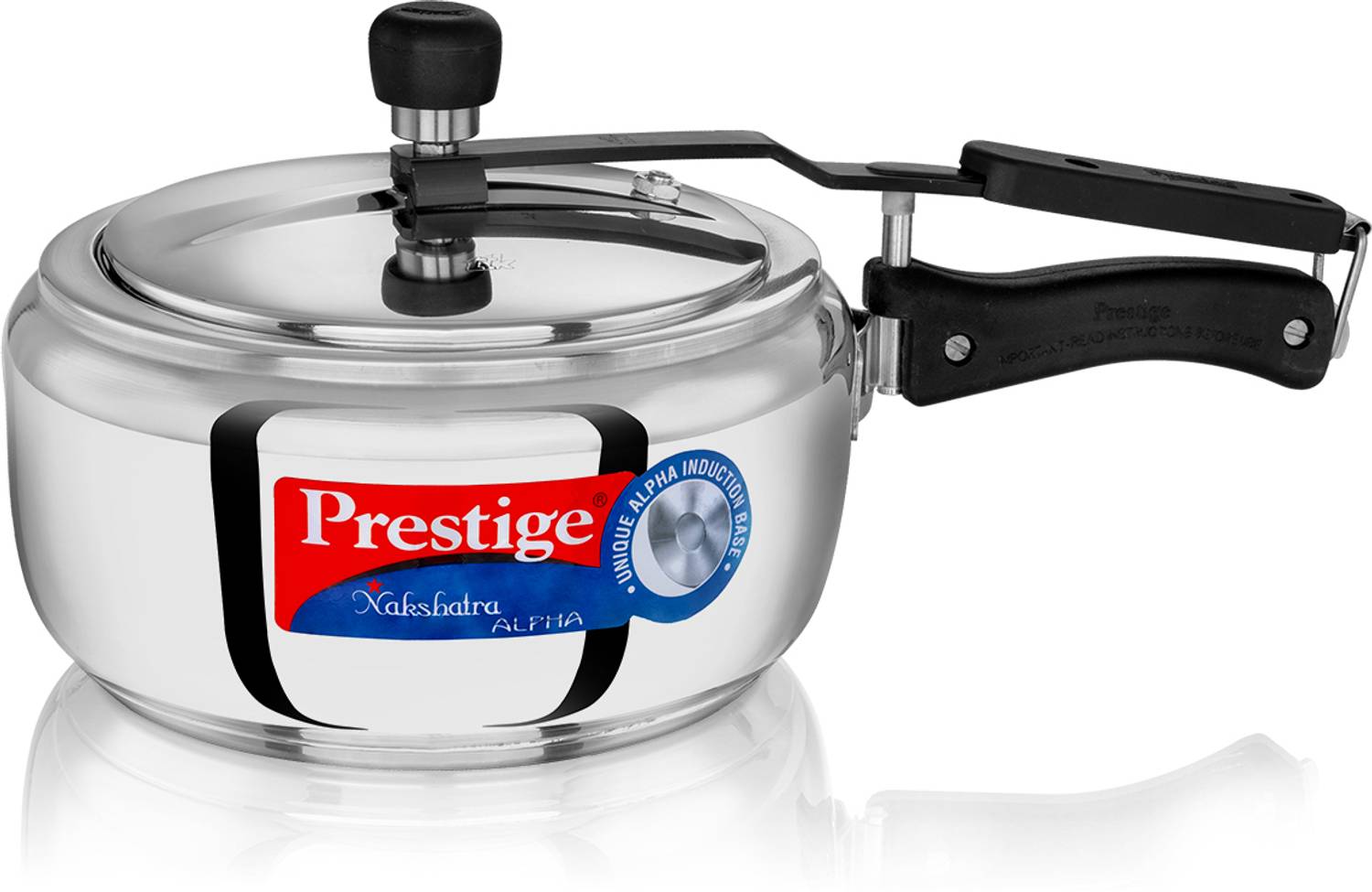 Prestige Nakshatra Alpha 3.5 L Inner Lid Induction Bottom Pressure Cooker