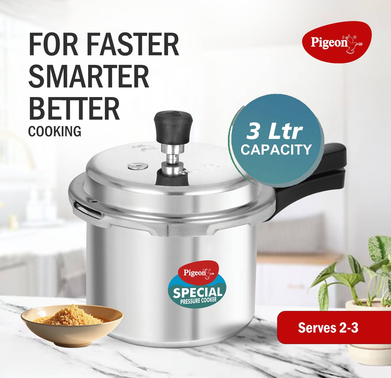 Pigeon Special 3 L Pressure Cooker - Image 3
