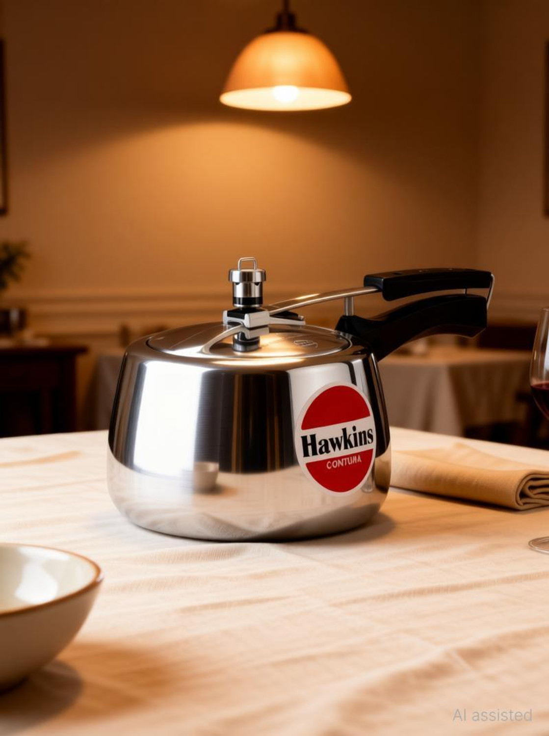 Image of Hawkins Contura Inner Lid Pressure Cooker 3 L Inner Lid Pressure Cooker
