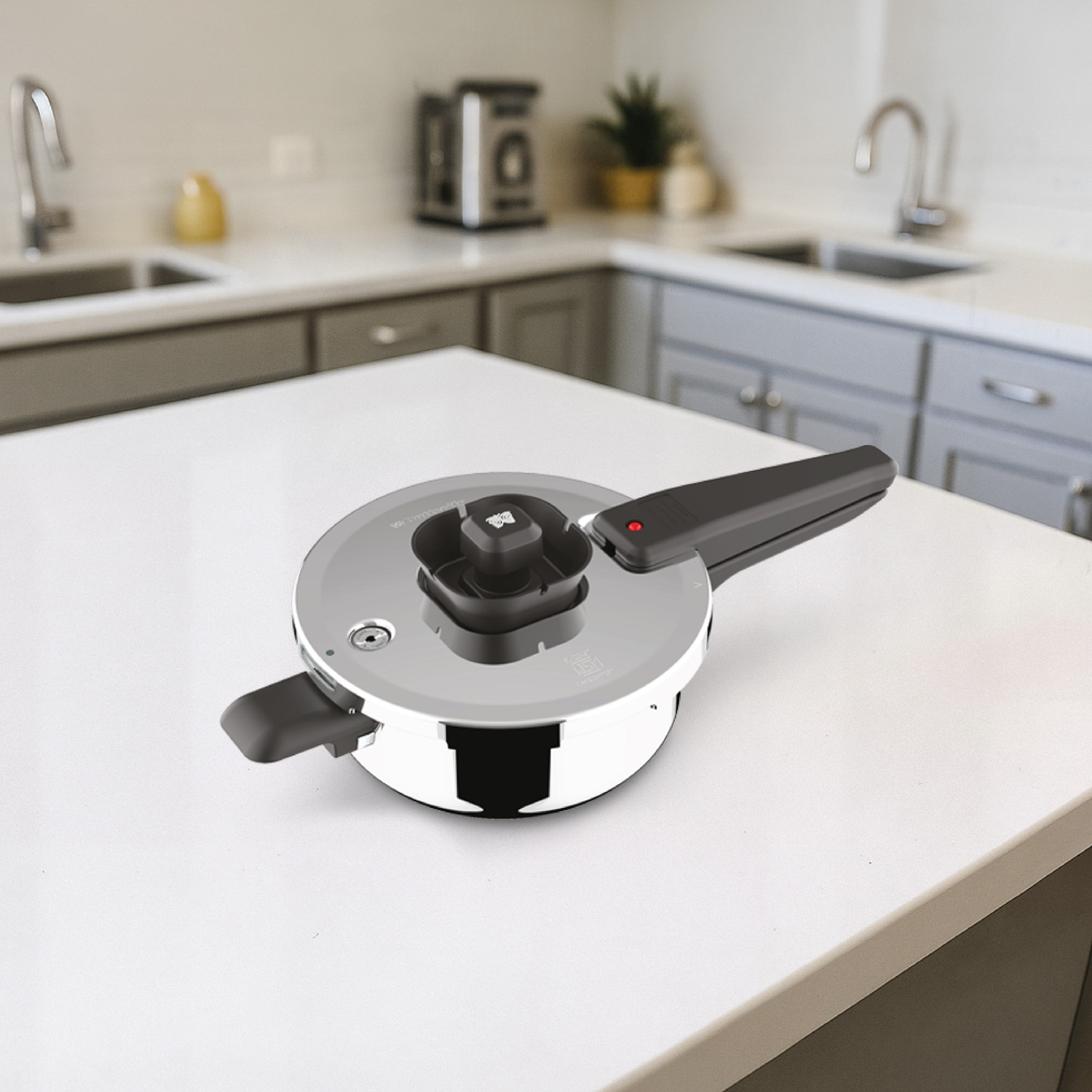 Image of Butterfly UNI CURVE / UNI CURVE TRIPLY 2 L Outer Lid Induction Bottom Pressure Cooker