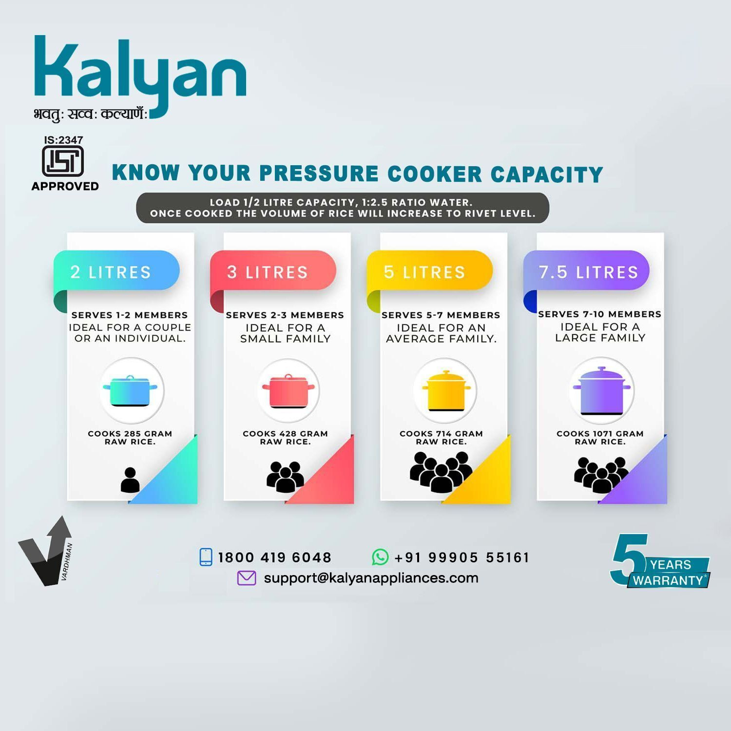 Image of Kalyan Classic 12 L Inner Lid Pressure Cooker