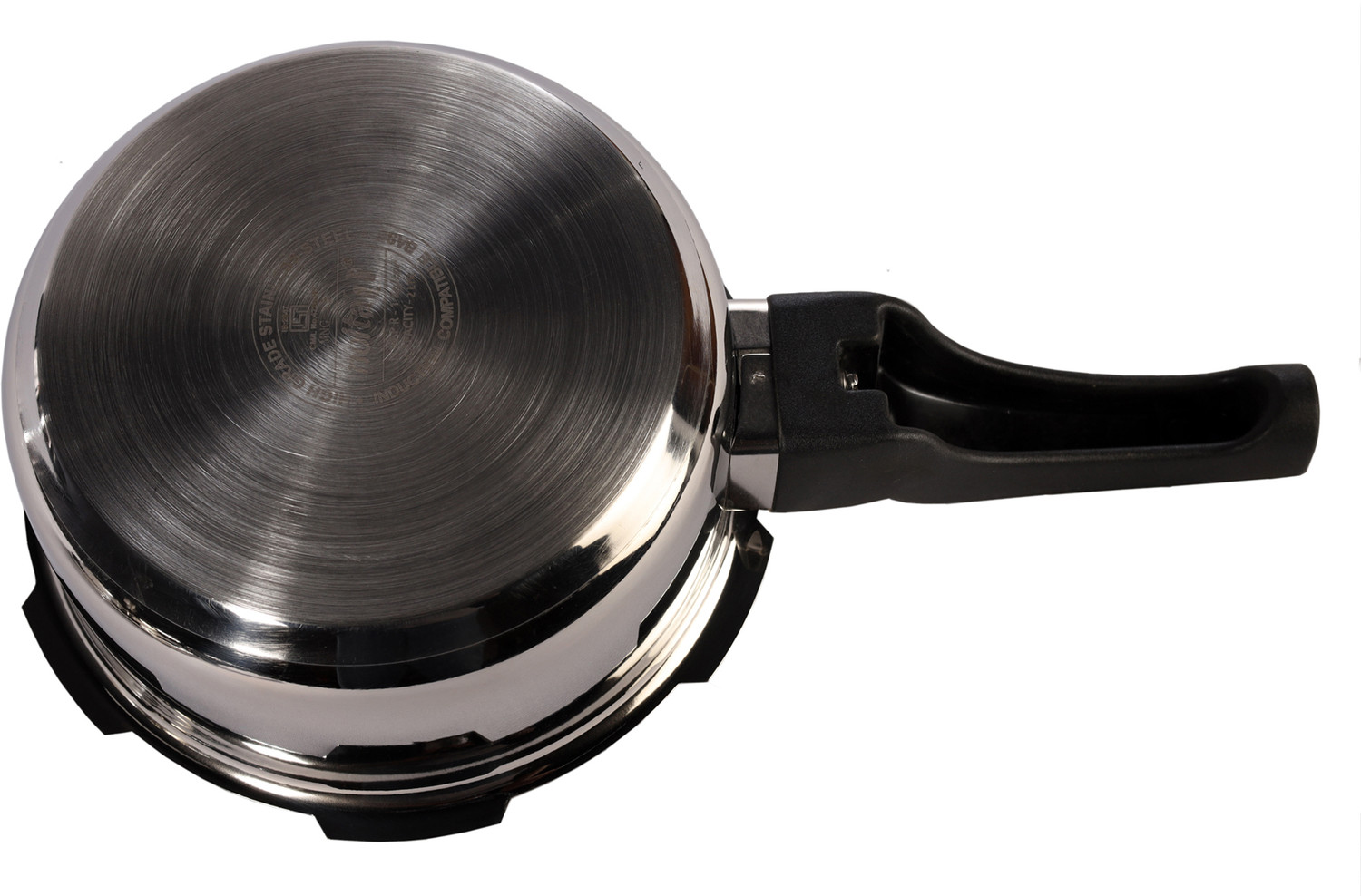 Image of Nolta HS Delight Premium Cooker (2 Litre) ISI Certified Safety, Time & Energy Saving 2 L Outer Lid Induction Bottom Pressure Cooker