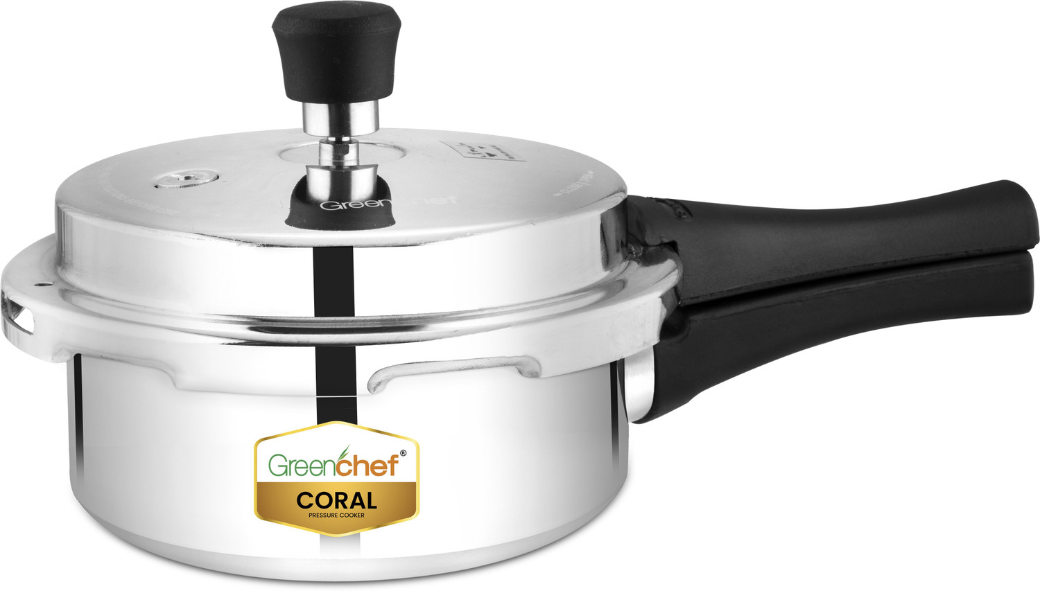 Image of Greenchef Coral 2 L Outer Lid Pressure Cooker