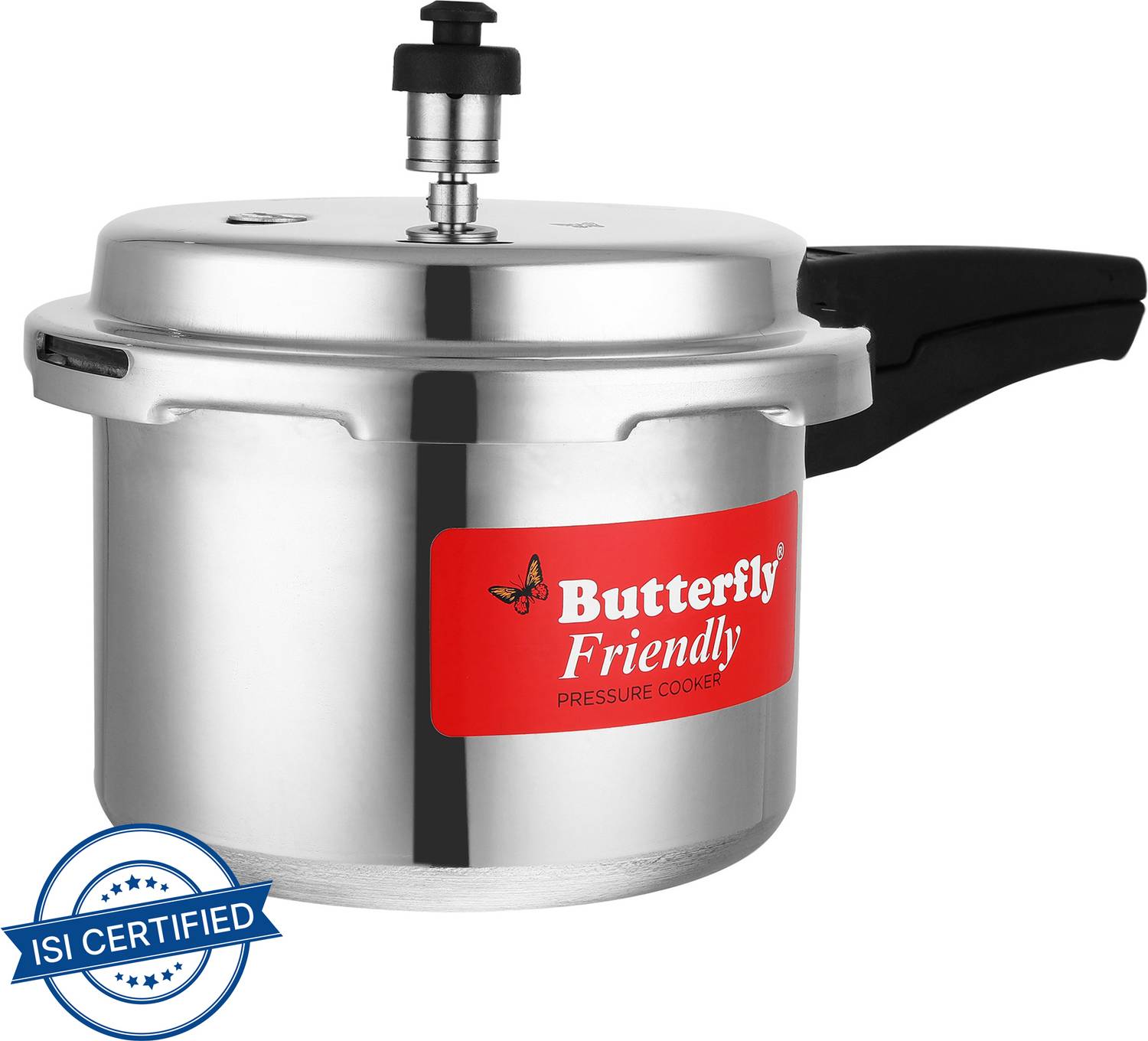 Butterfly Friendly 3 L Outer Lid Induction Bottom Pressure Cooker