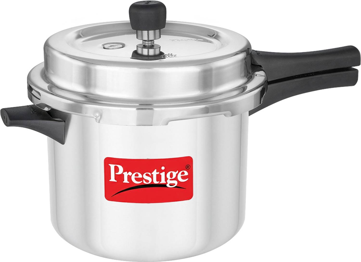 Prestige Popular Svachh Aluminium 5 L Outer Lid Pressure Cooker