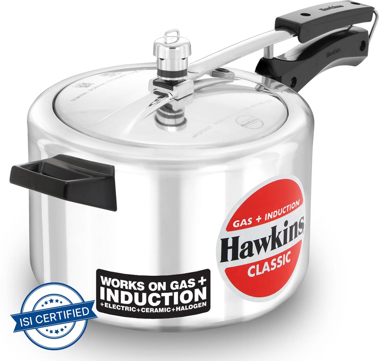 Hawkins Classic 5L Pressure Cooker - Image 1