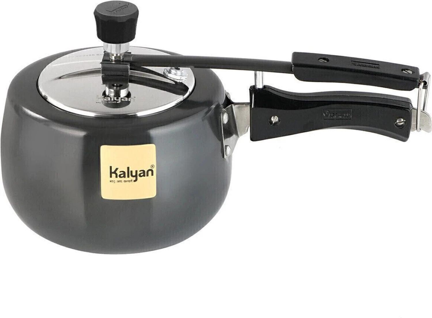 Image of Kalyan Belly 2 L Inner Lid Induction Bottom Pressure Cooker